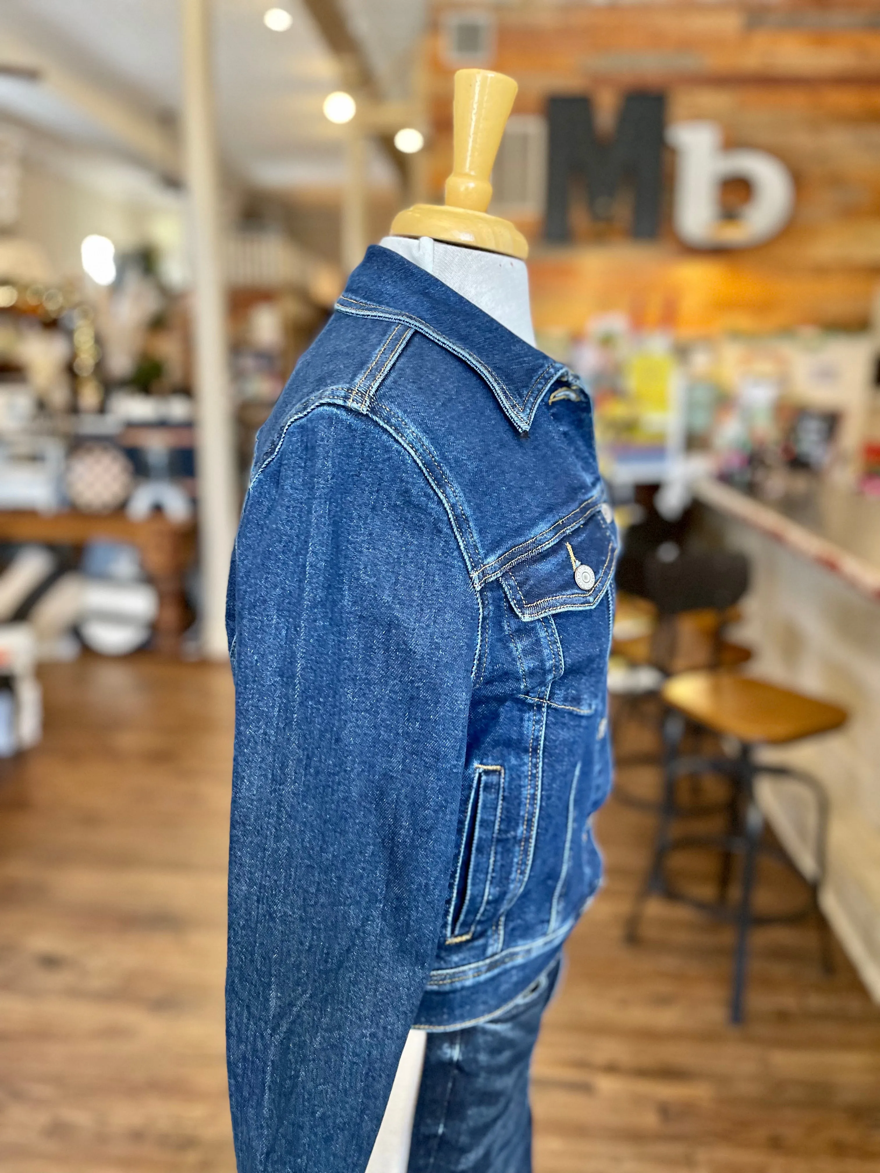 Cheyenne Dark Denim Jacket