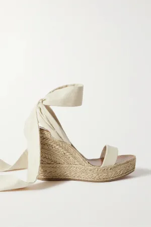 CHRISTIAN LOUBOUTIN
Monica Du Désert espadrille wedge