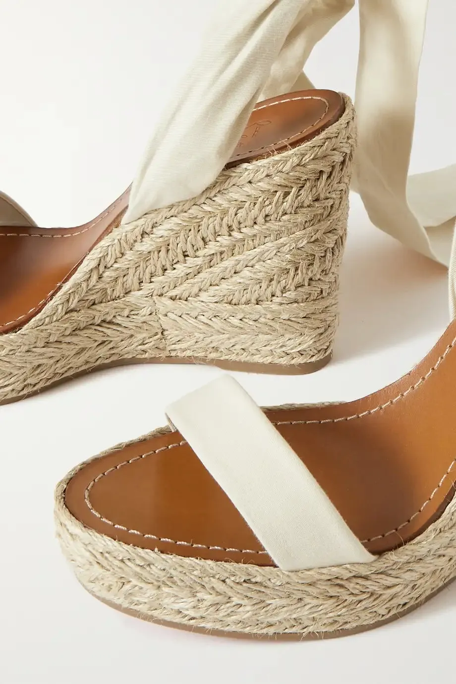CHRISTIAN LOUBOUTIN
Monica Du Désert espadrille wedge