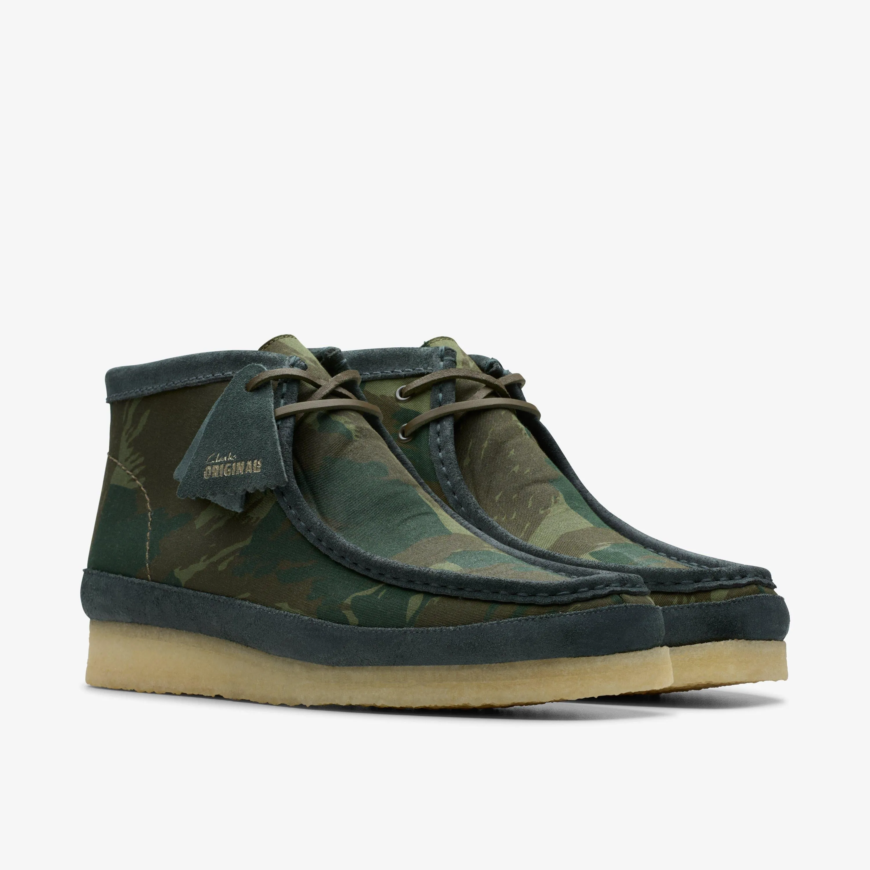 Clarks Men's Wallabee Boot Green 26177769