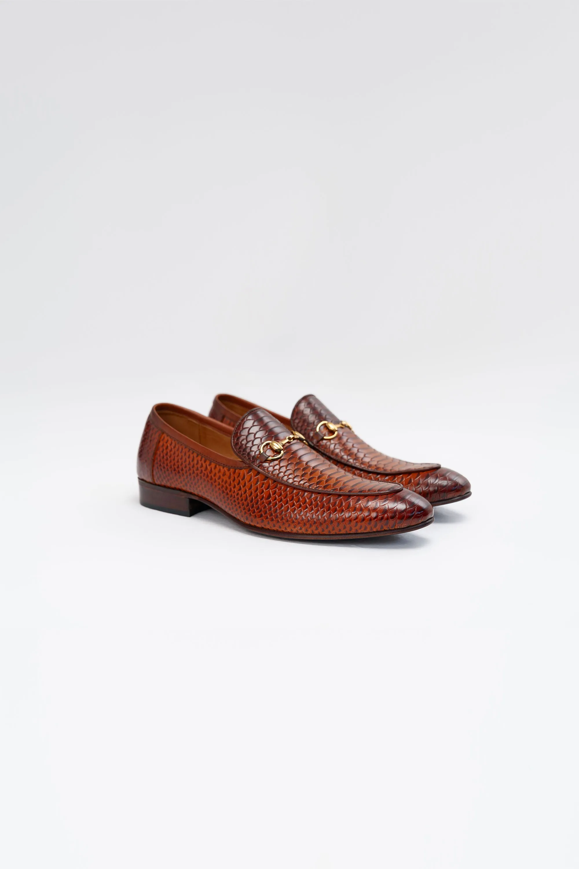 Classic Tan Leather Loafers
