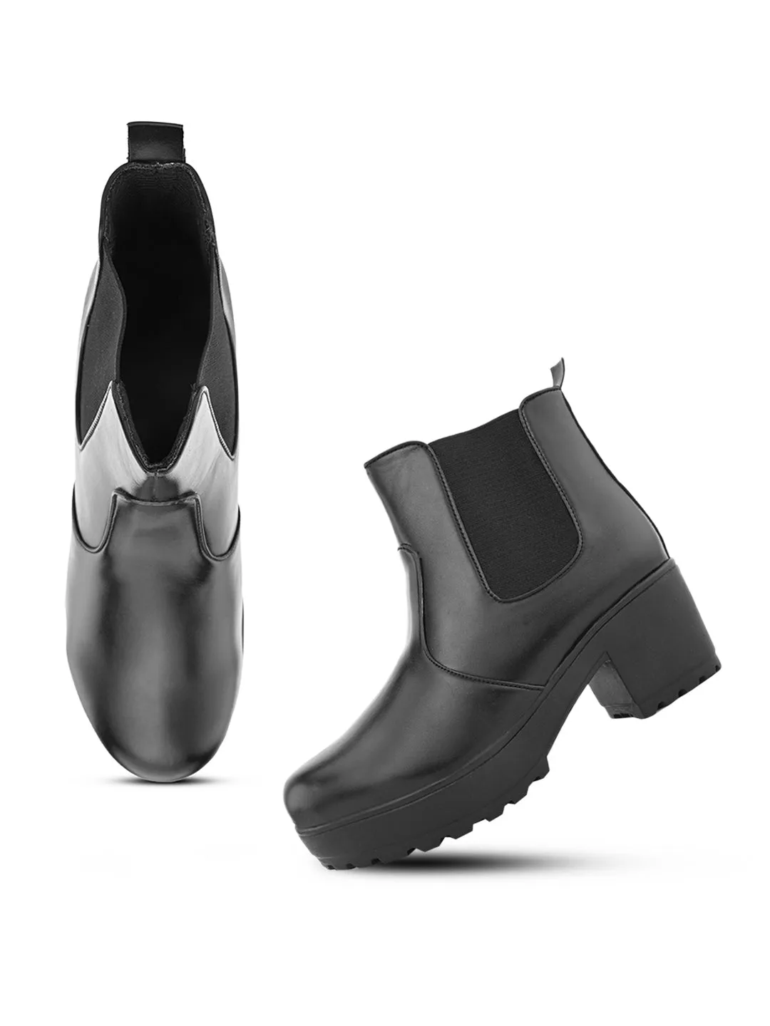 Classy & Elegant Boots With Zip Closure