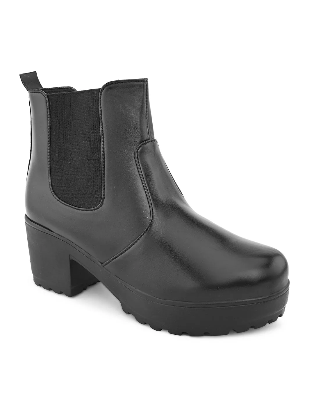 Classy & Elegant Boots With Zip Closure