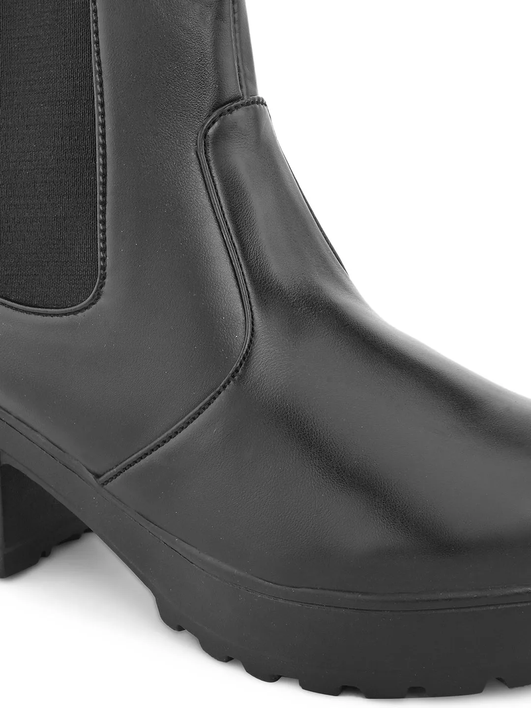 Classy & Elegant Boots With Zip Closure