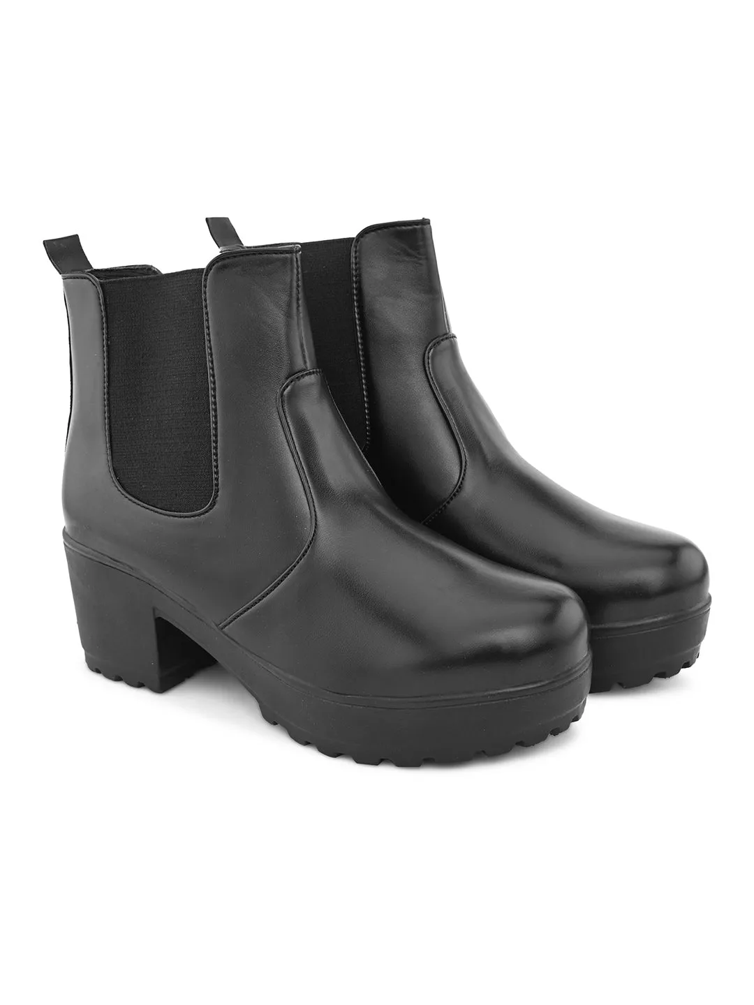 Classy & Elegant Boots With Zip Closure