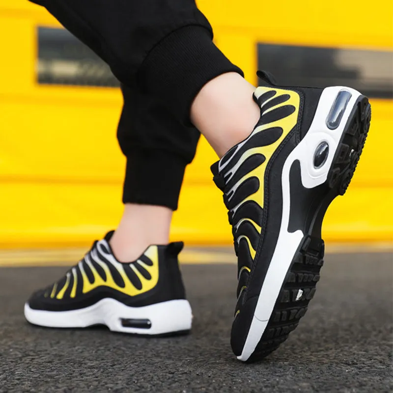 Color-blocked Sneakers Sports Shoes For men