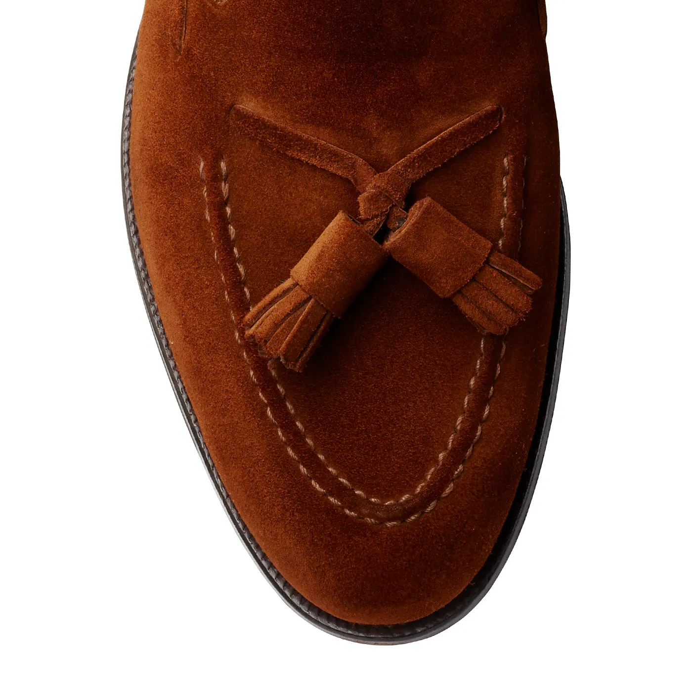 Crockett & Jones | Cavendish | Polo Brown Calf Suede