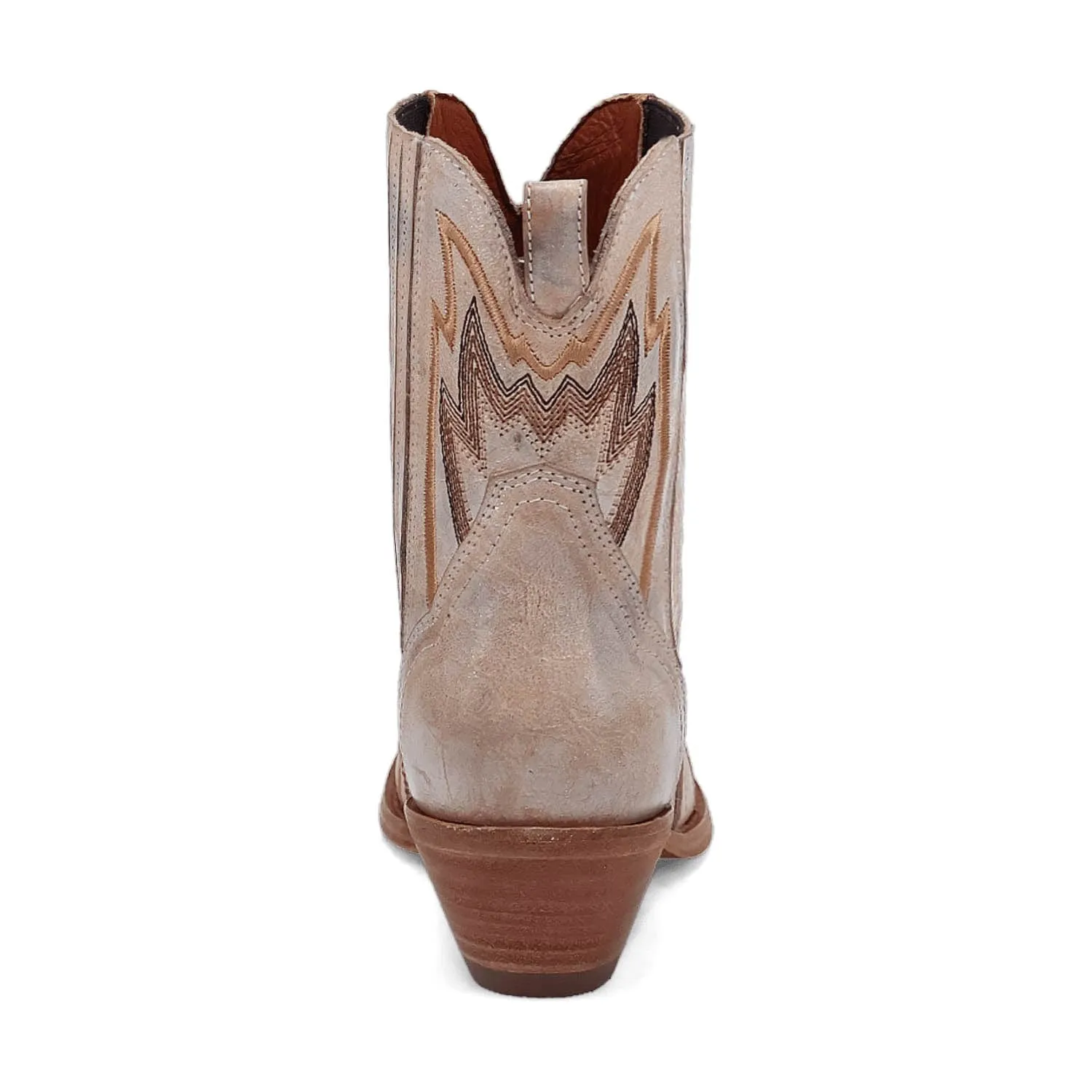 Dan Post Womens Bristolie Bone Leather Ankle Boots 8 M