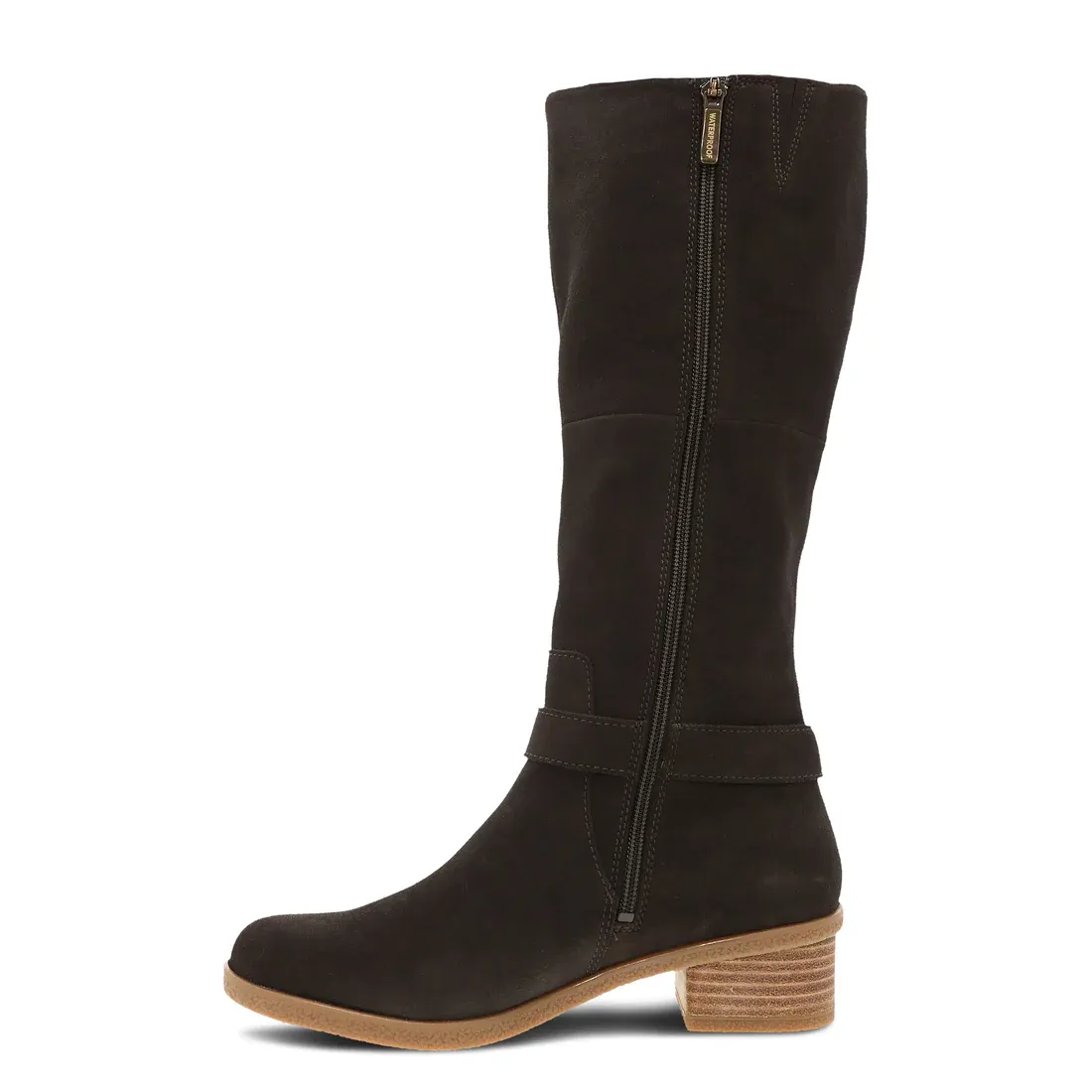 Dansko Women's Dalinda Chocolate Waterproof Suede Boot 2932450300