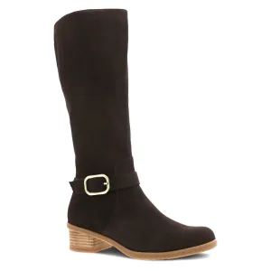 Dansko Women's Dalinda Chocolate Waterproof Suede Boot 2932450300