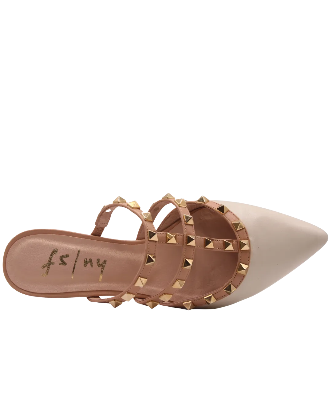 Davina - Beige Leather