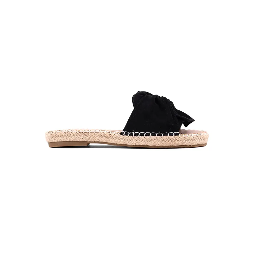 Doris Espadrille Slide Flat Sandals