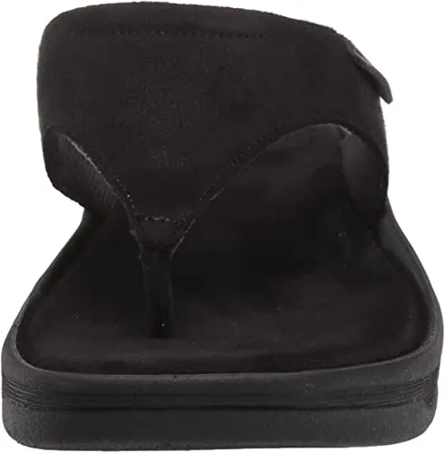 Easy Spirit Women's Rift2 Flip-Flop, Black 002, 10