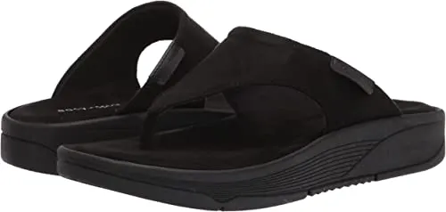 Easy Spirit Women's Rift2 Flip-Flop, Black 002, 10