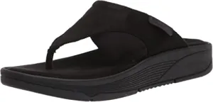 Easy Spirit Women's Rift2 Flip-Flop, Black 002, 10
