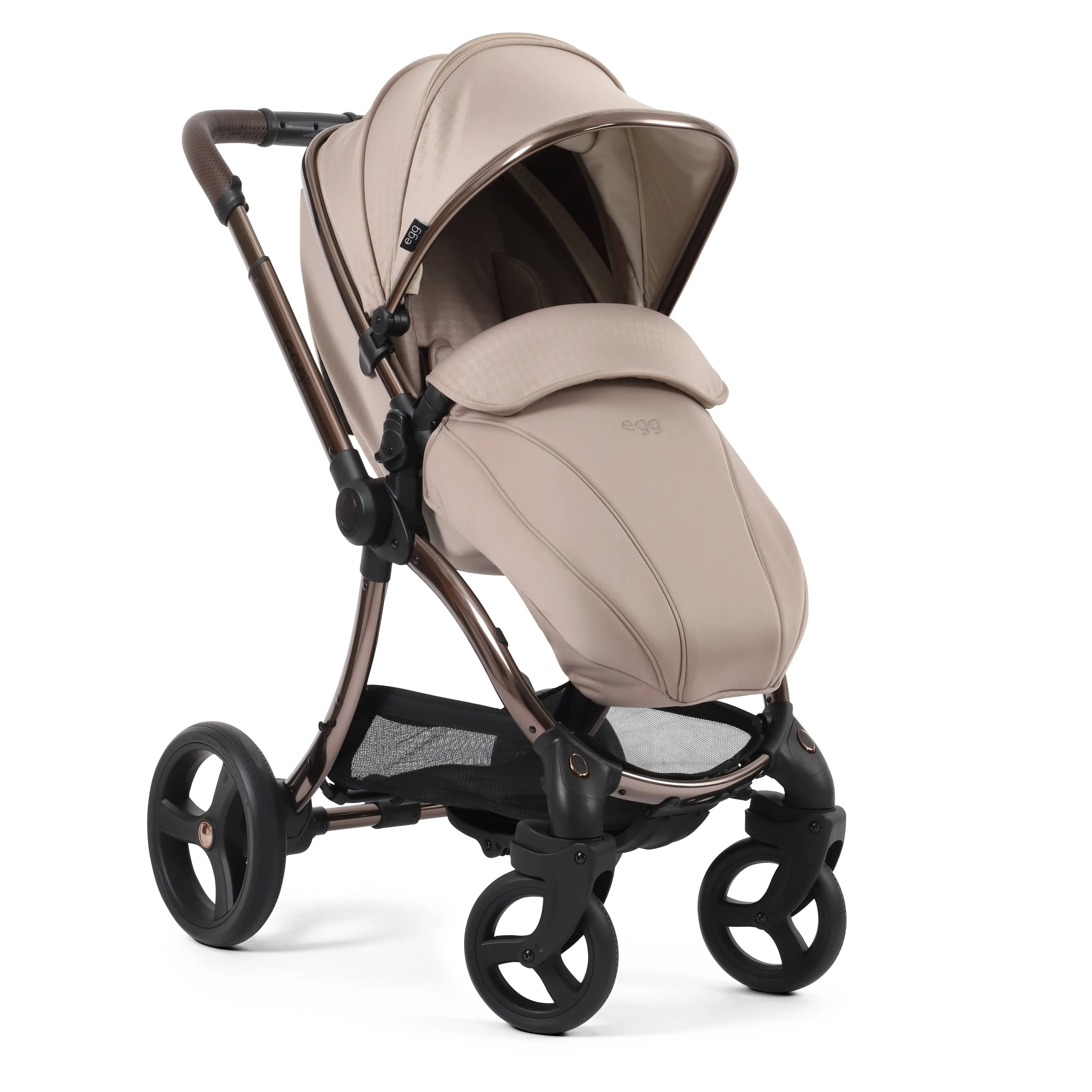 egg3 Luxury Travel System Bundle Houndstooth Almond Special Edition