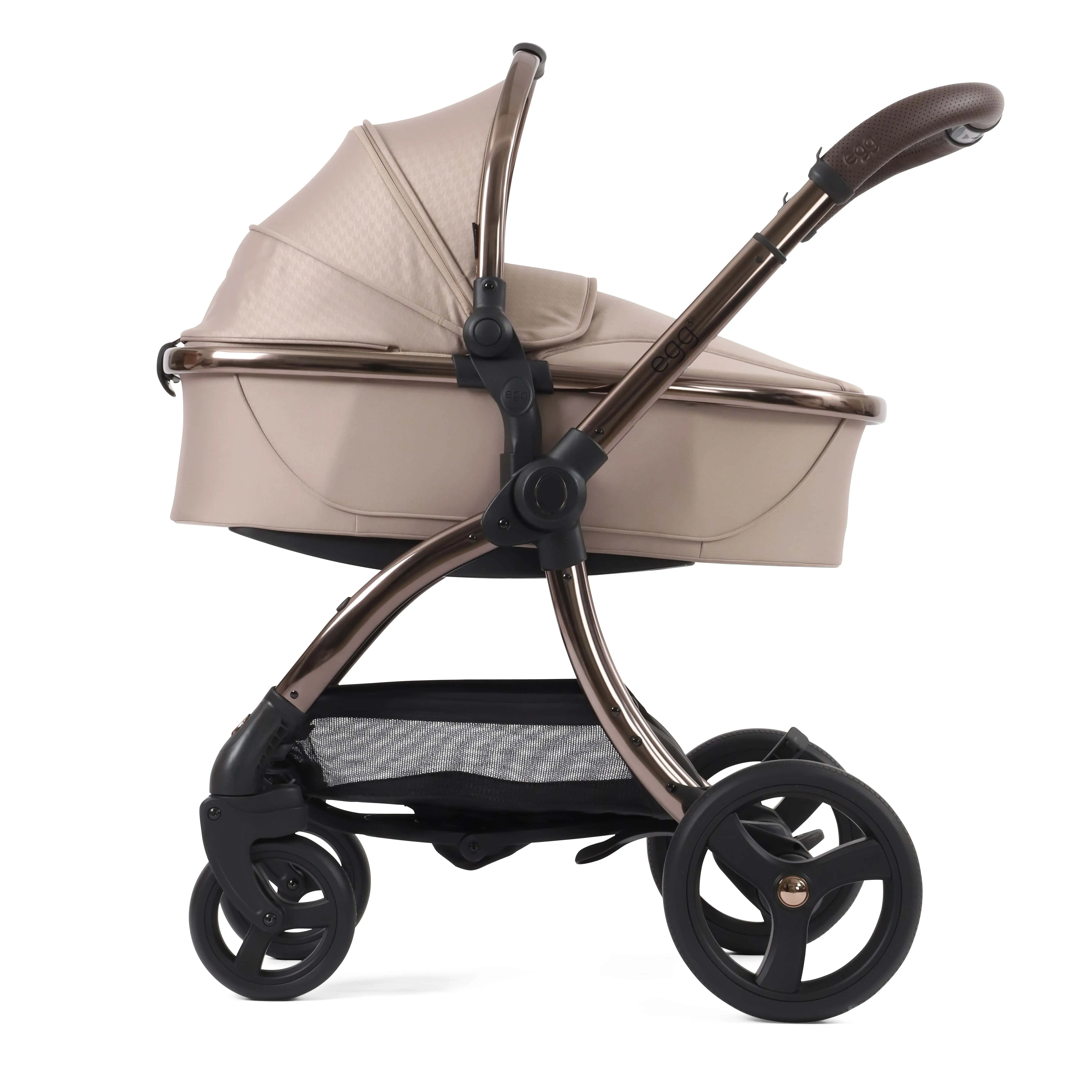 egg3 Luxury Travel System Bundle Houndstooth Almond Special Edition