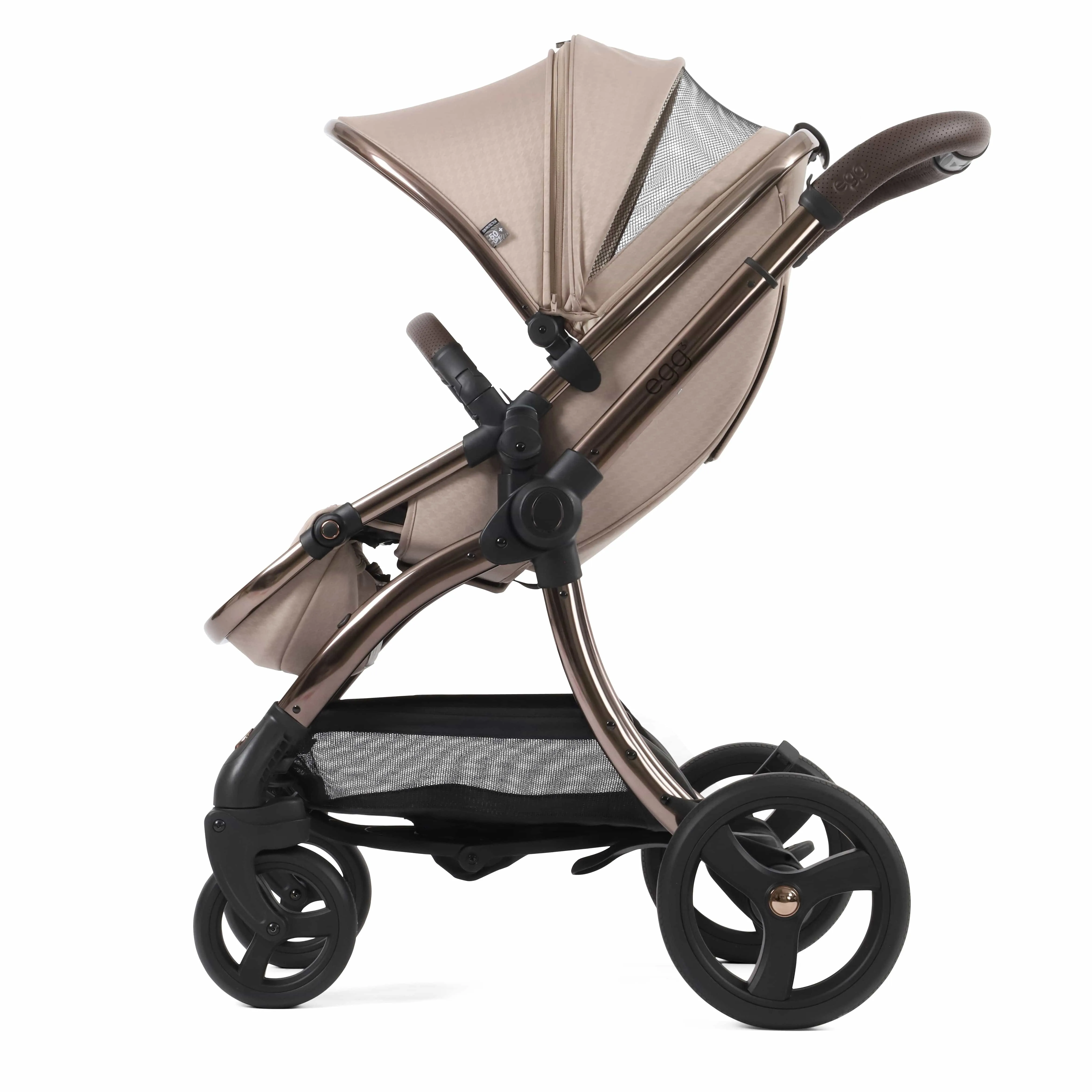 egg3 Luxury Travel System Bundle Houndstooth Almond Special Edition