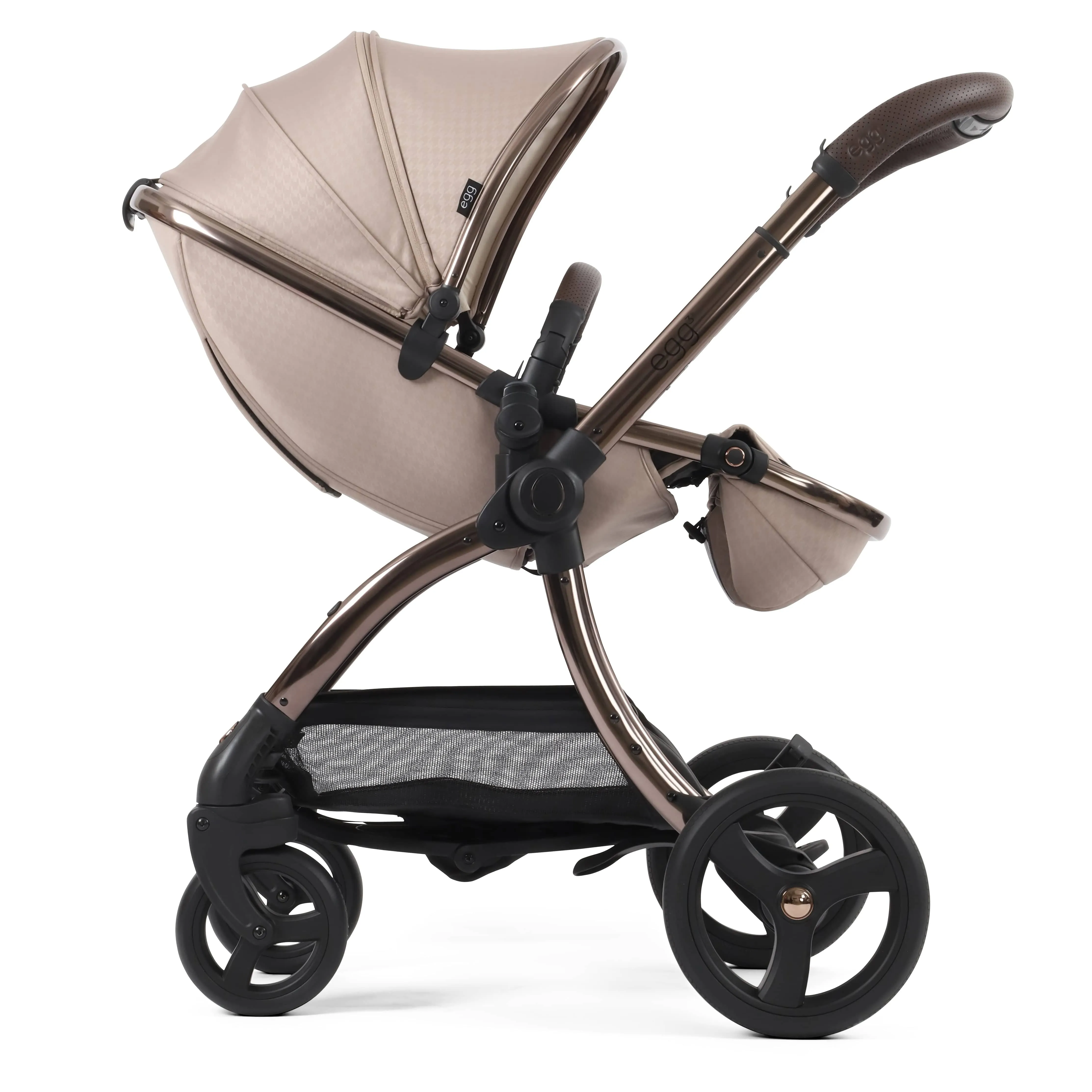 egg3 Luxury Travel System Bundle Houndstooth Almond Special Edition