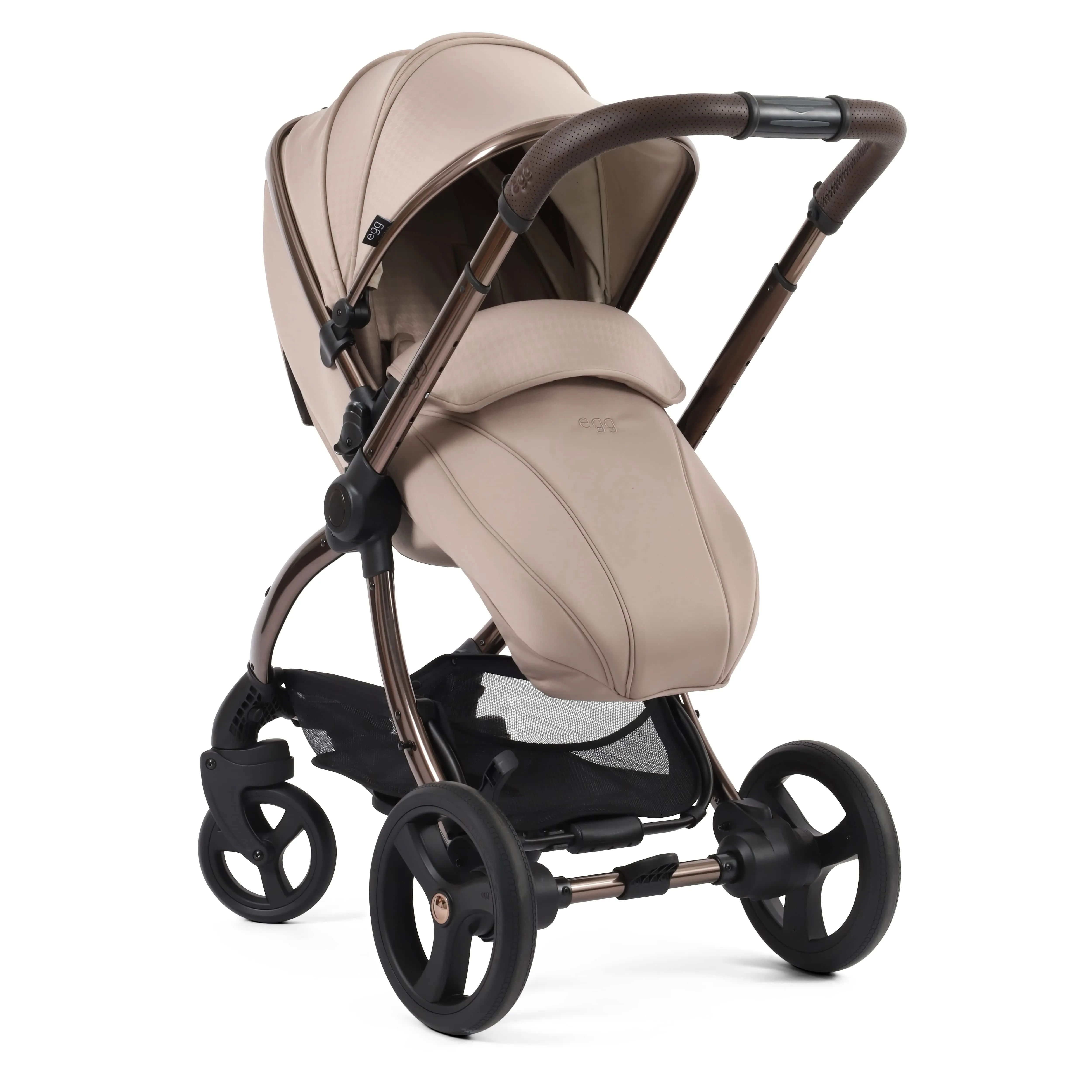 egg3 Luxury Travel System Bundle Houndstooth Almond Special Edition
