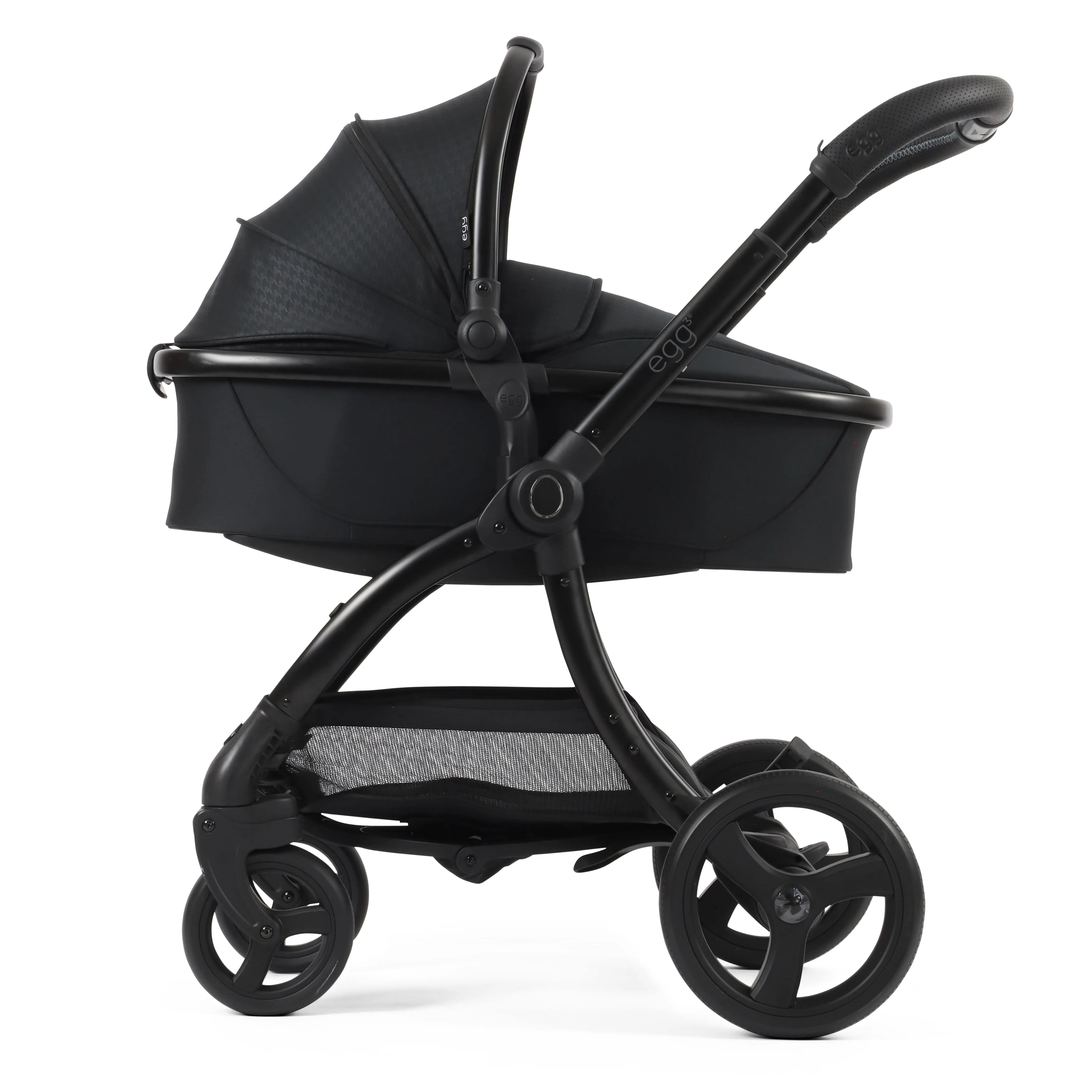 egg3 Luxury Travel System Bundle Houndstooth Black Special Edition