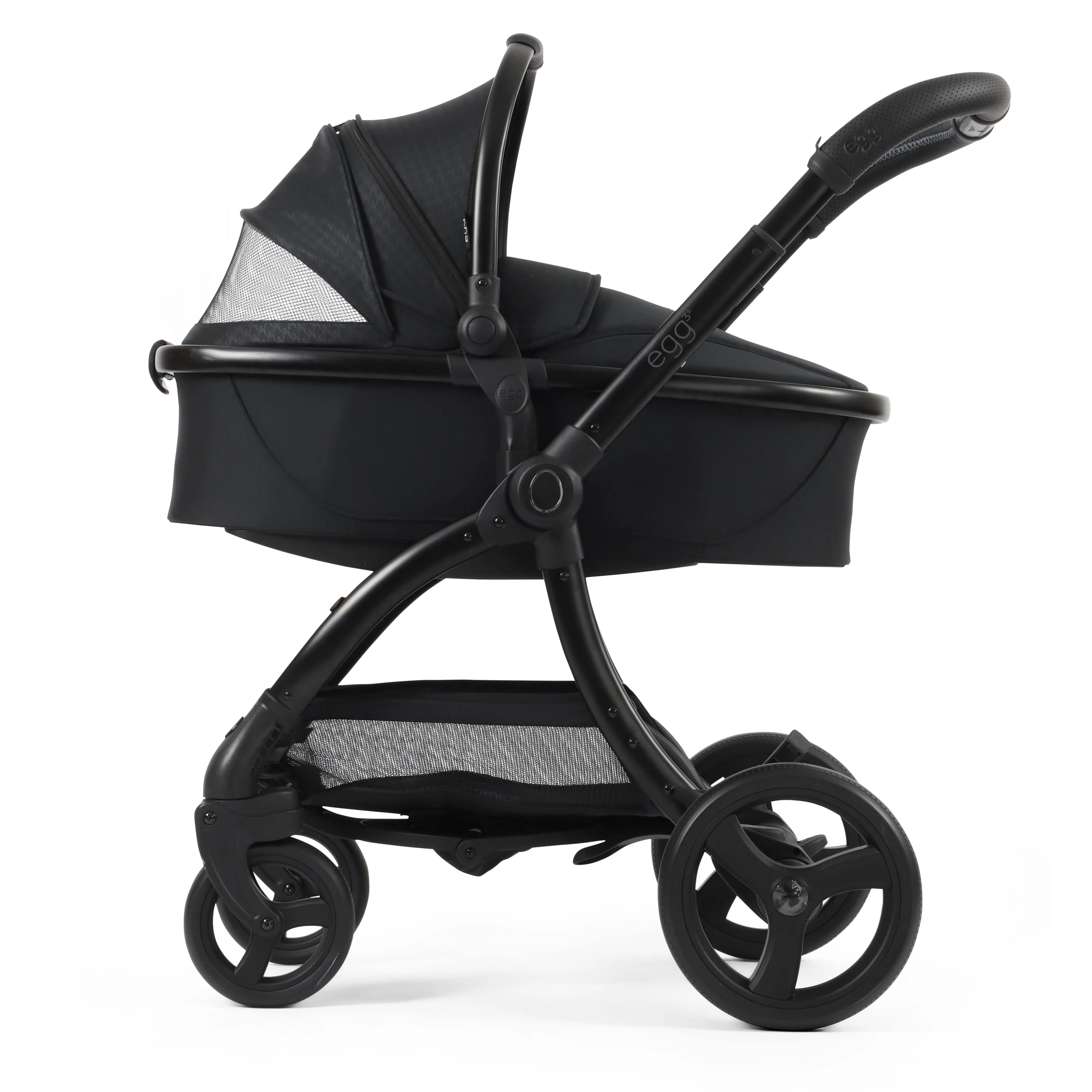 egg3 Luxury Travel System Bundle Houndstooth Black Special Edition