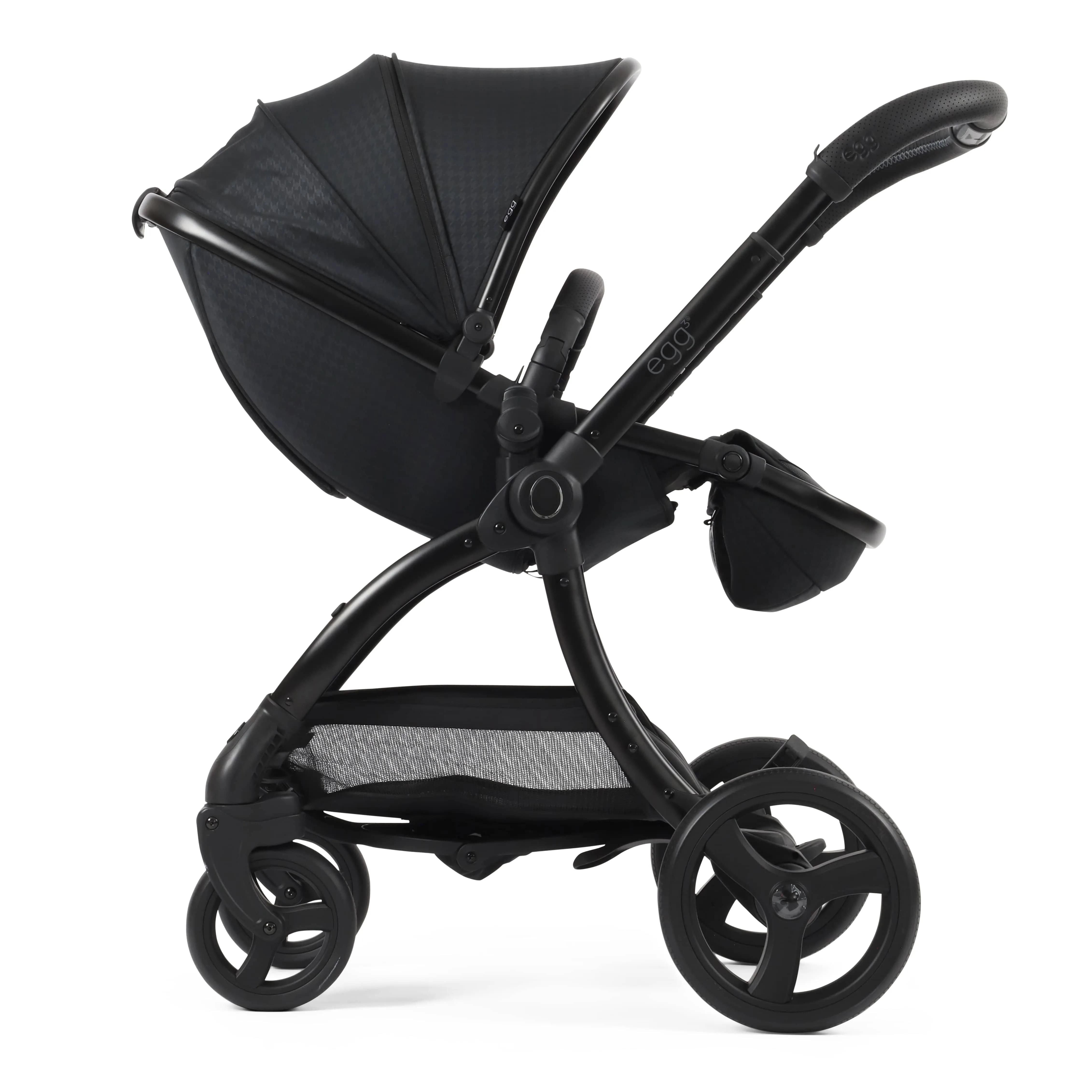 egg3 Luxury Travel System Bundle Houndstooth Black Special Edition