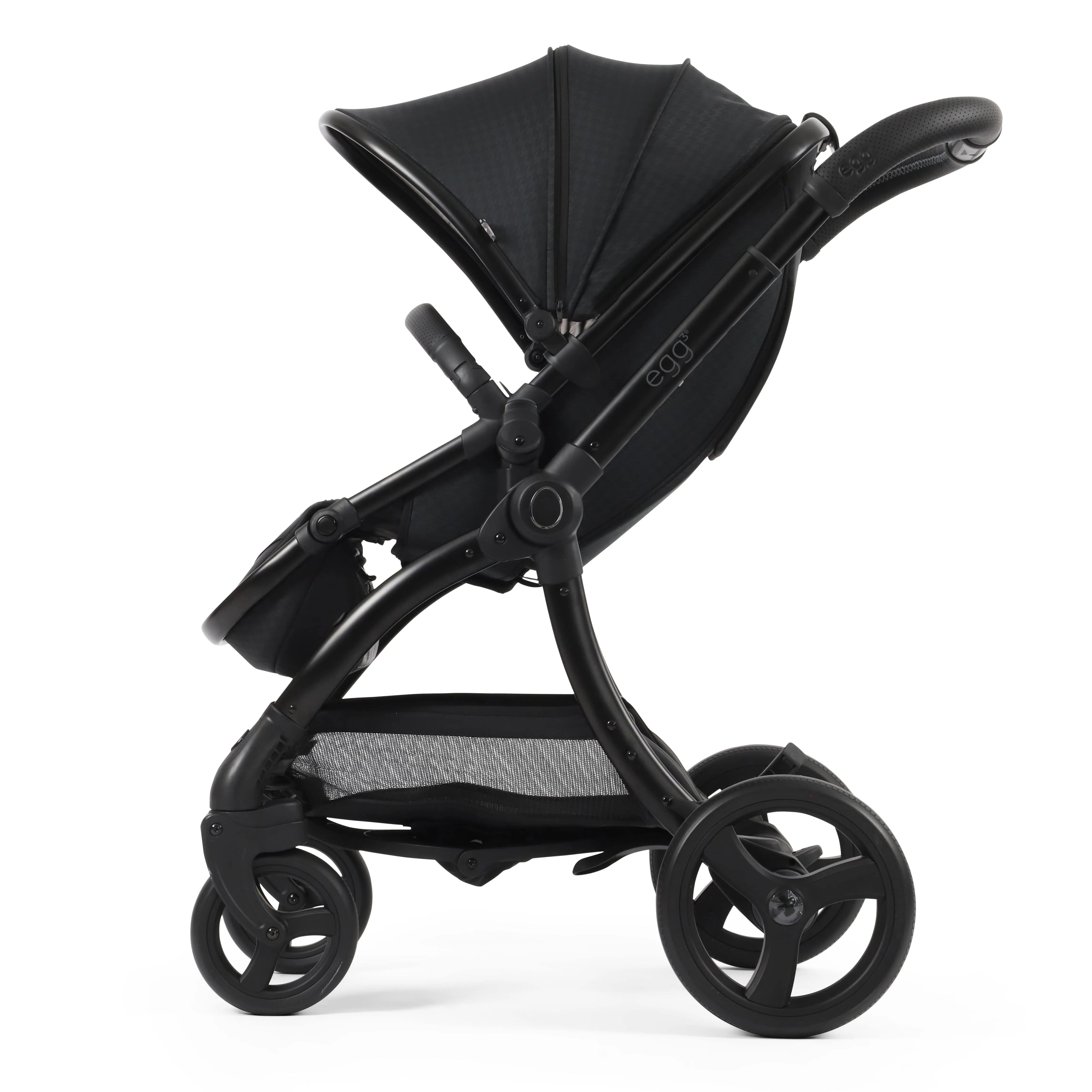 egg3 Luxury Travel System Bundle Houndstooth Black Special Edition