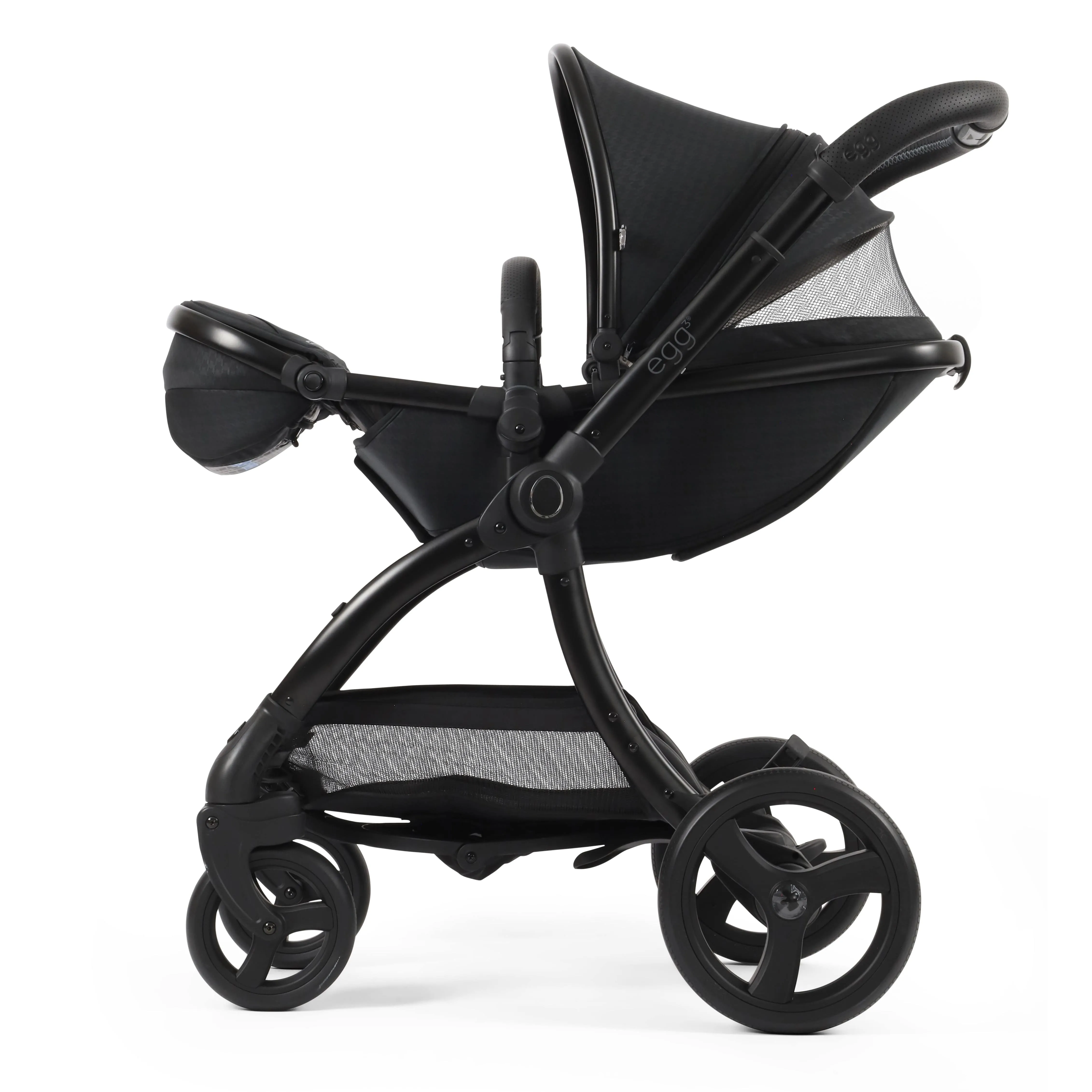 egg3 Luxury Travel System Bundle Houndstooth Black Special Edition