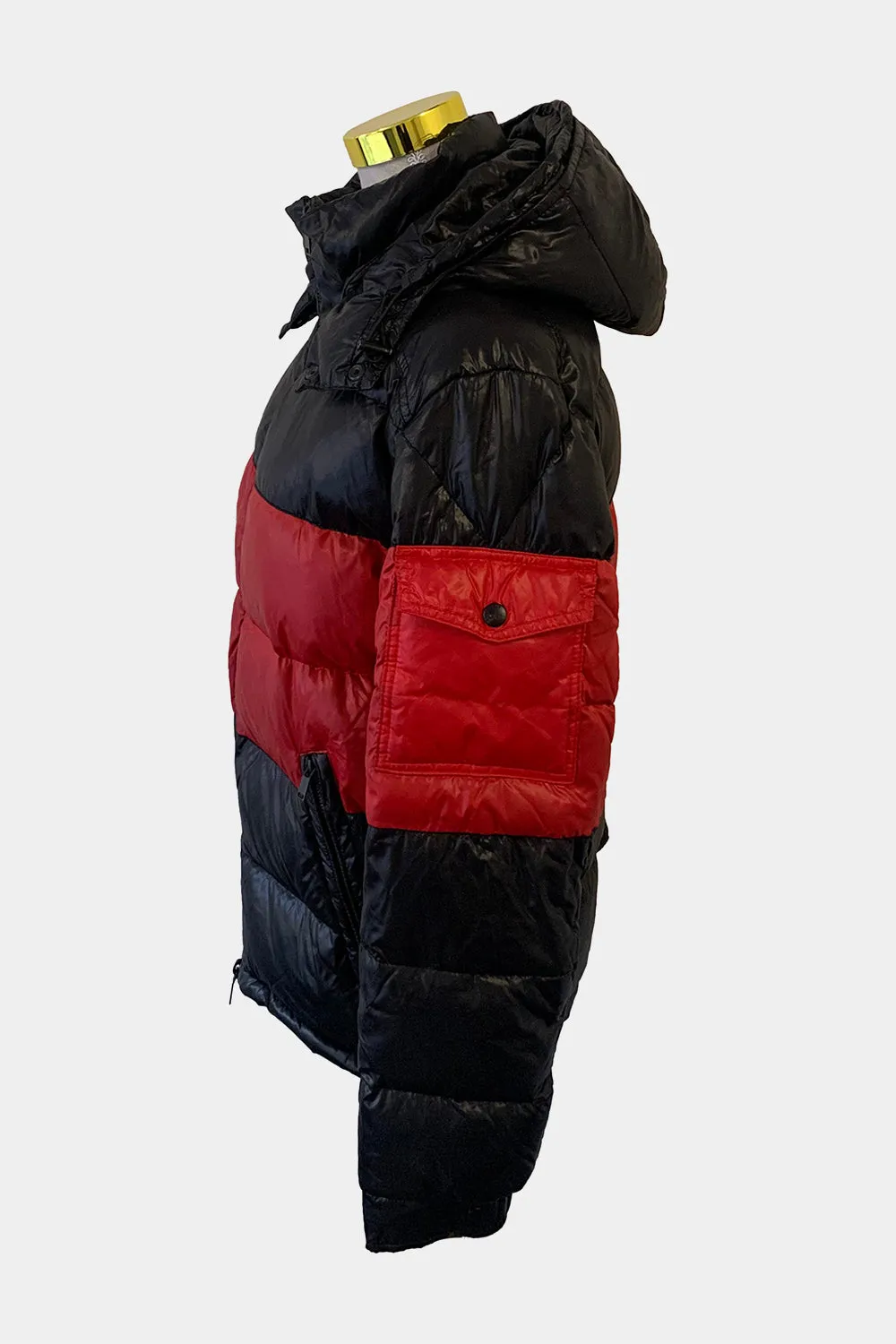 Ena Pelly Black Red Coat
