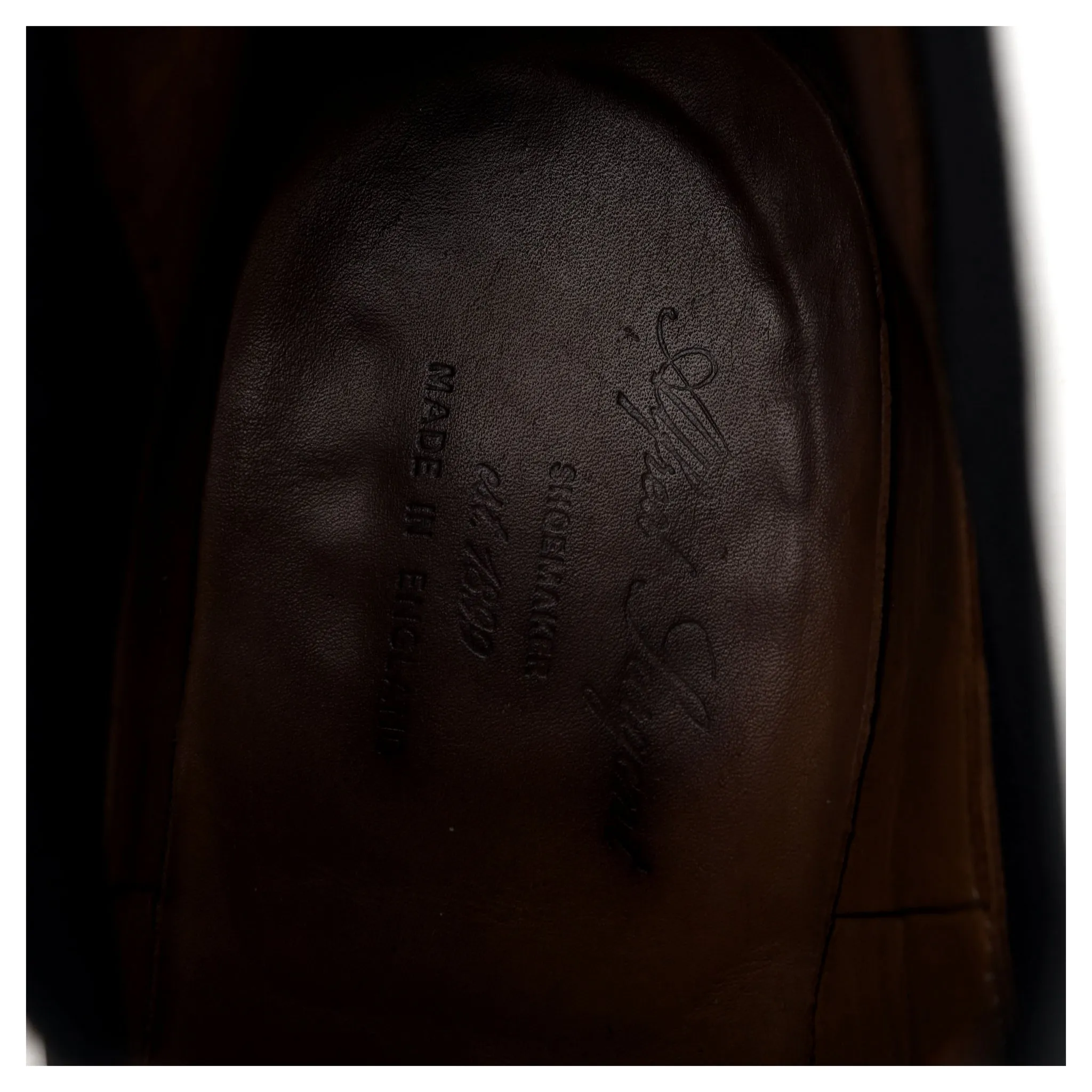 'Eton' Black Leather Chelsea Boots UK 8.5 FX