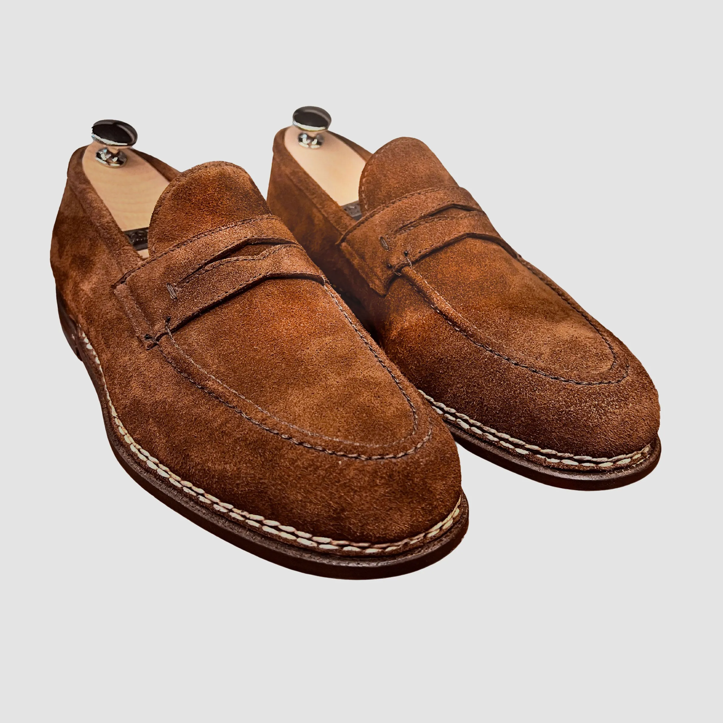 Fascinoso Norwegian Welt Loafer  Brown