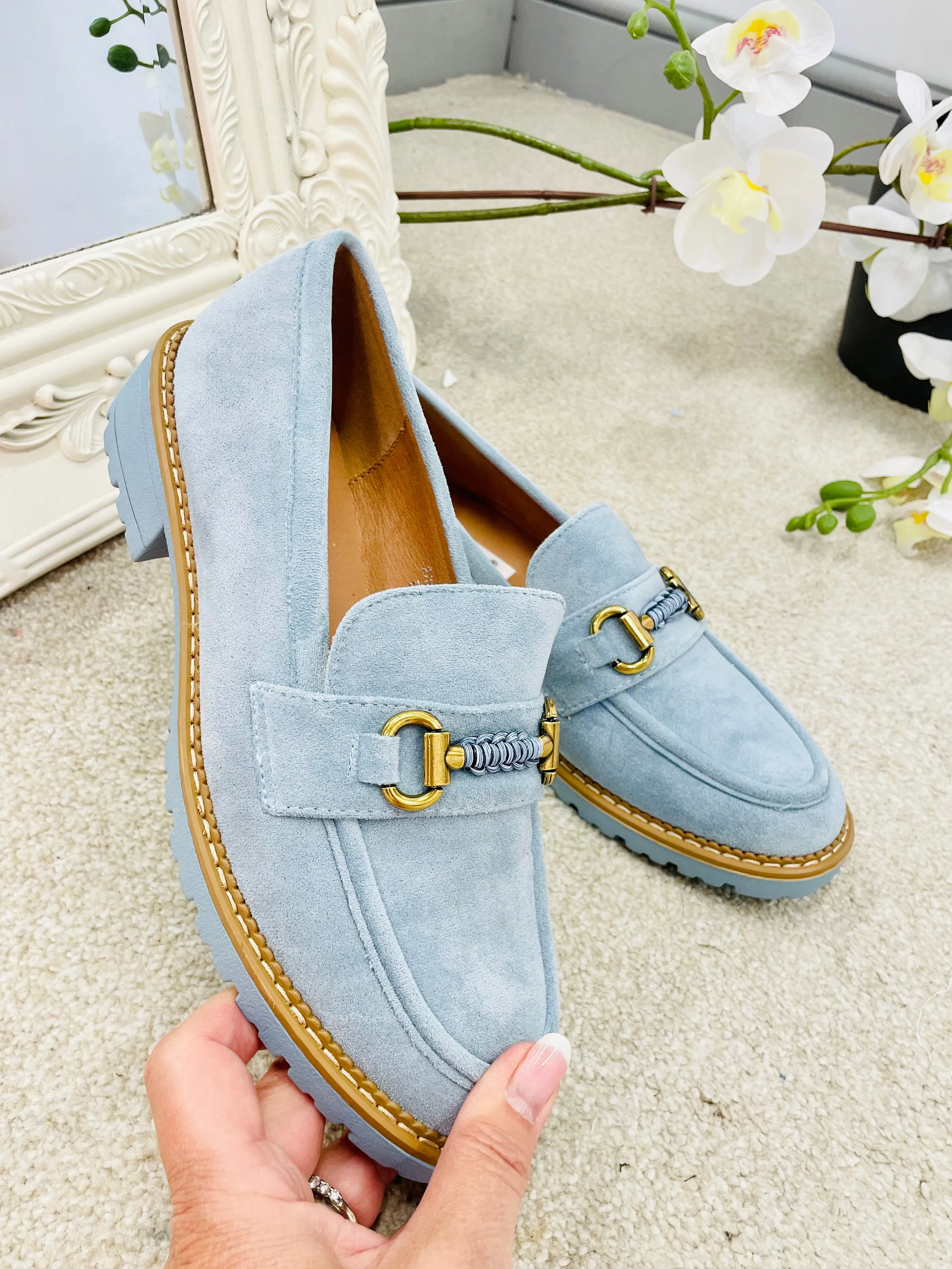 FAUX SUEDE LOAFER SHOES ( 2795 ) - 3 colours