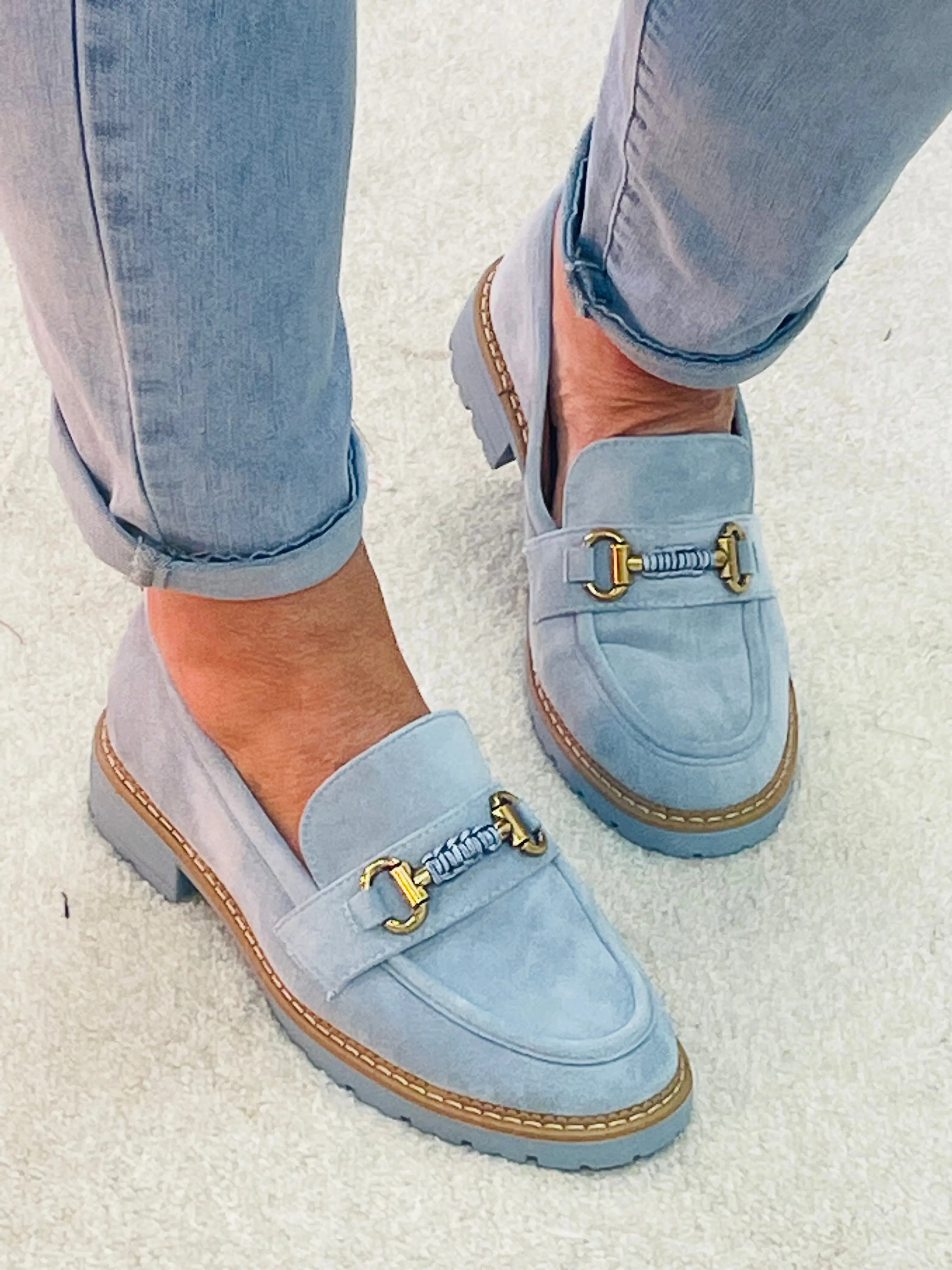 FAUX SUEDE LOAFER SHOES ( 2795 ) - 3 colours