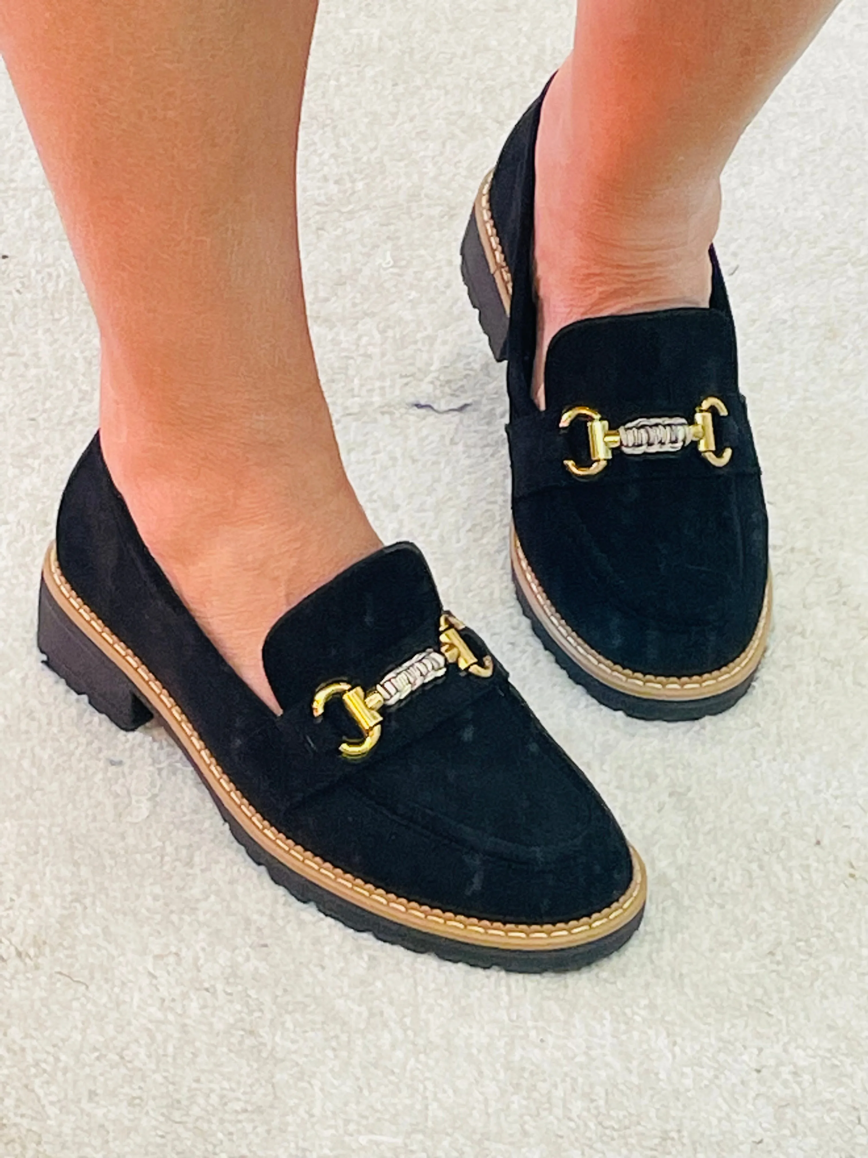 FAUX SUEDE LOAFER SHOES ( 2795 ) - 3 colours