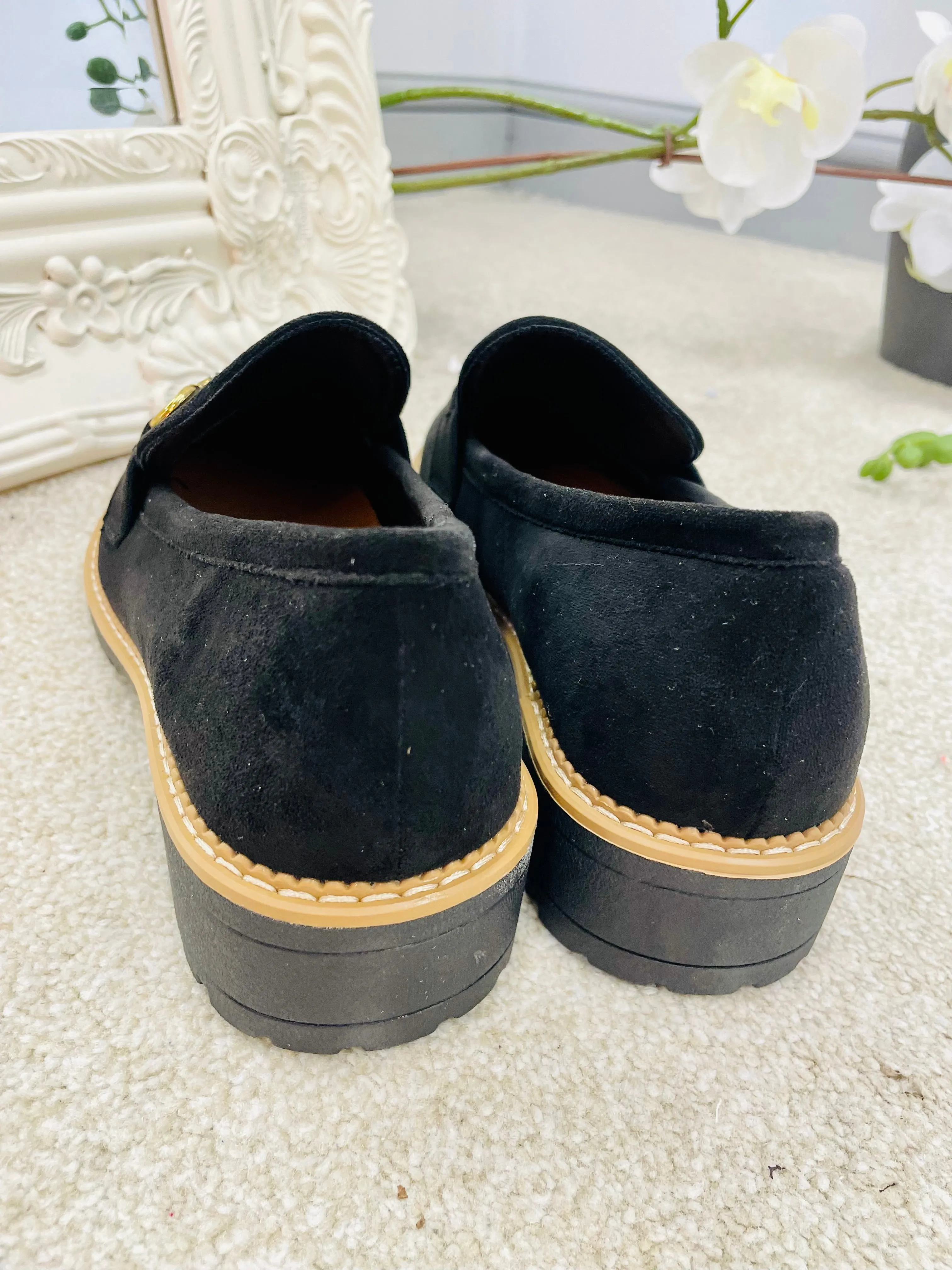 FAUX SUEDE LOAFER SHOES ( 2795 ) - 3 colours