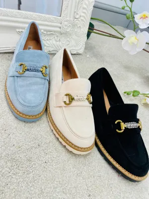 FAUX SUEDE LOAFER SHOES ( 2795 ) - 3 colours