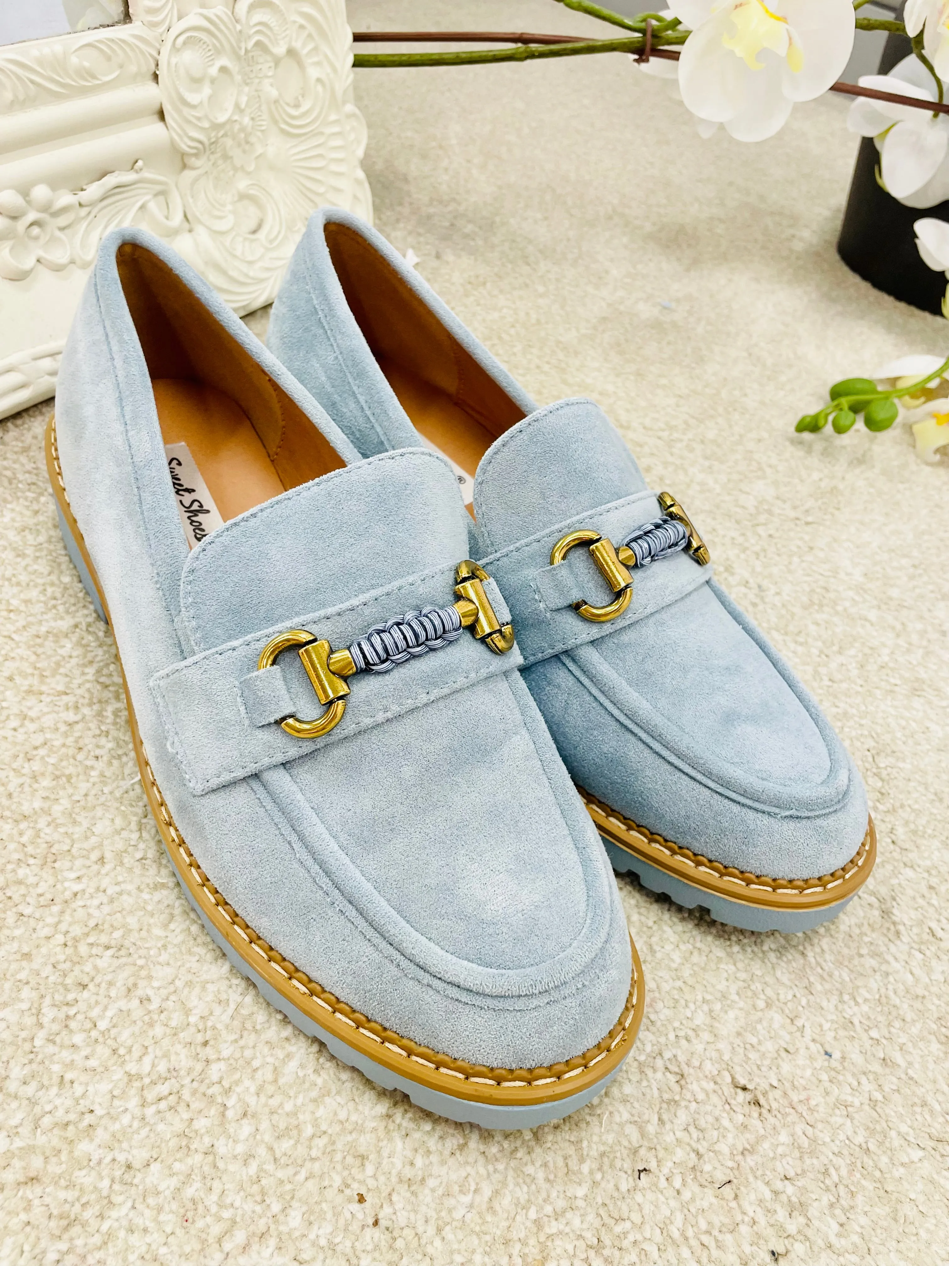 FAUX SUEDE LOAFER SHOES ( 2795 ) - 3 colours
