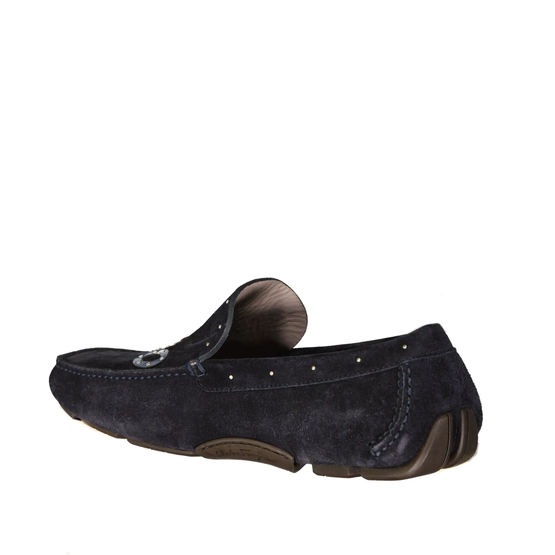 Ferragamo Sophisticated Leather Andren Loafers for Men