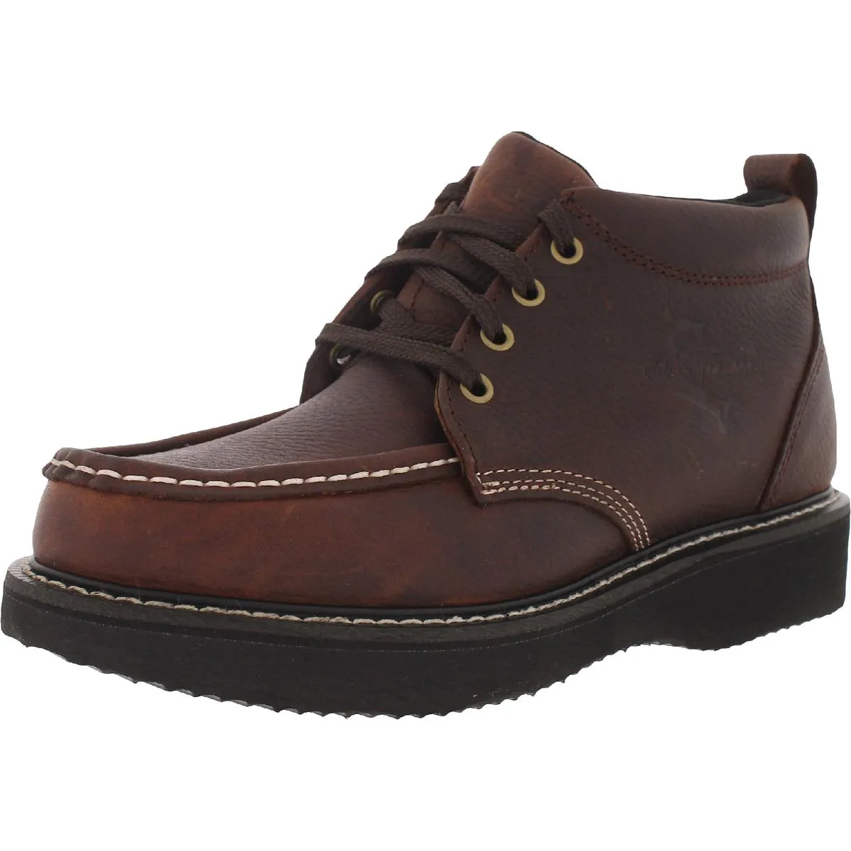 Fin & Feather Mens Chukka  Leather Ankle Hiking Boots
