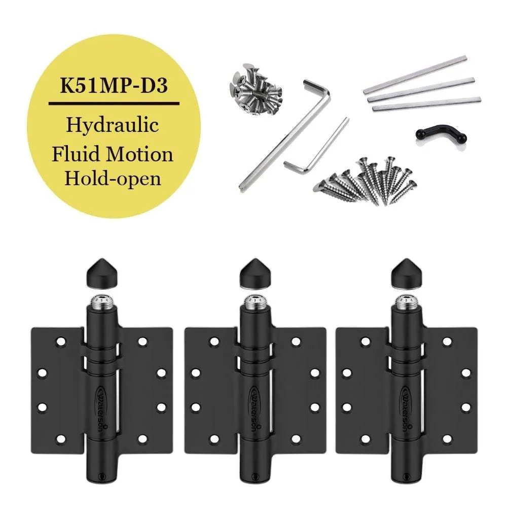 Gate Hinge Self Closing | 7ft | SS304 | K51MP-D3 | 3 Pack