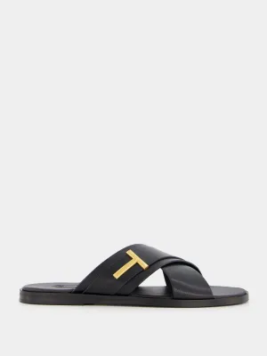 Grain Leather Preston Sandal