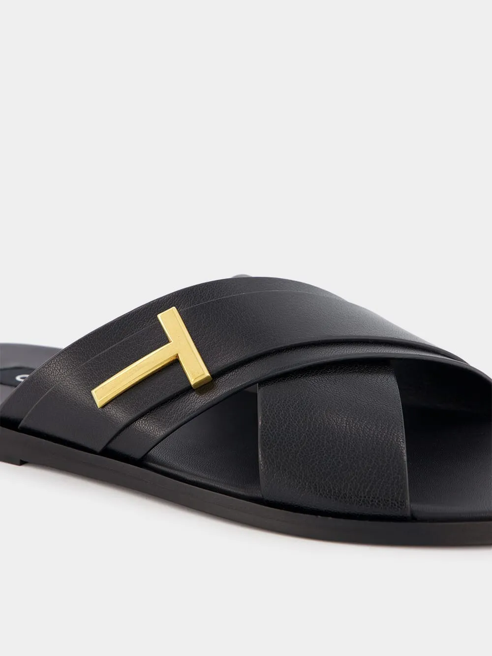 Grain Leather Preston Sandal
