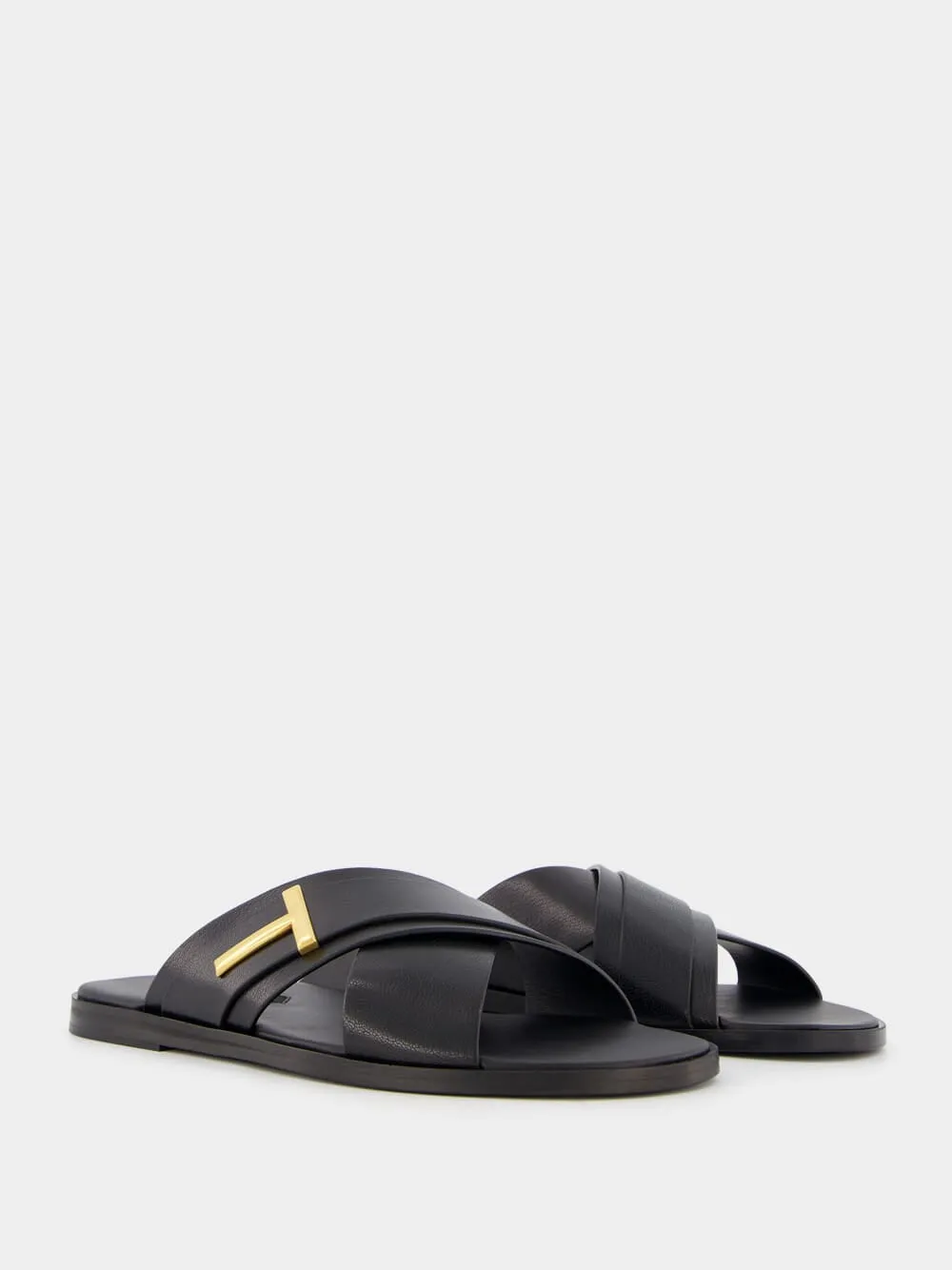 Grain Leather Preston Sandal