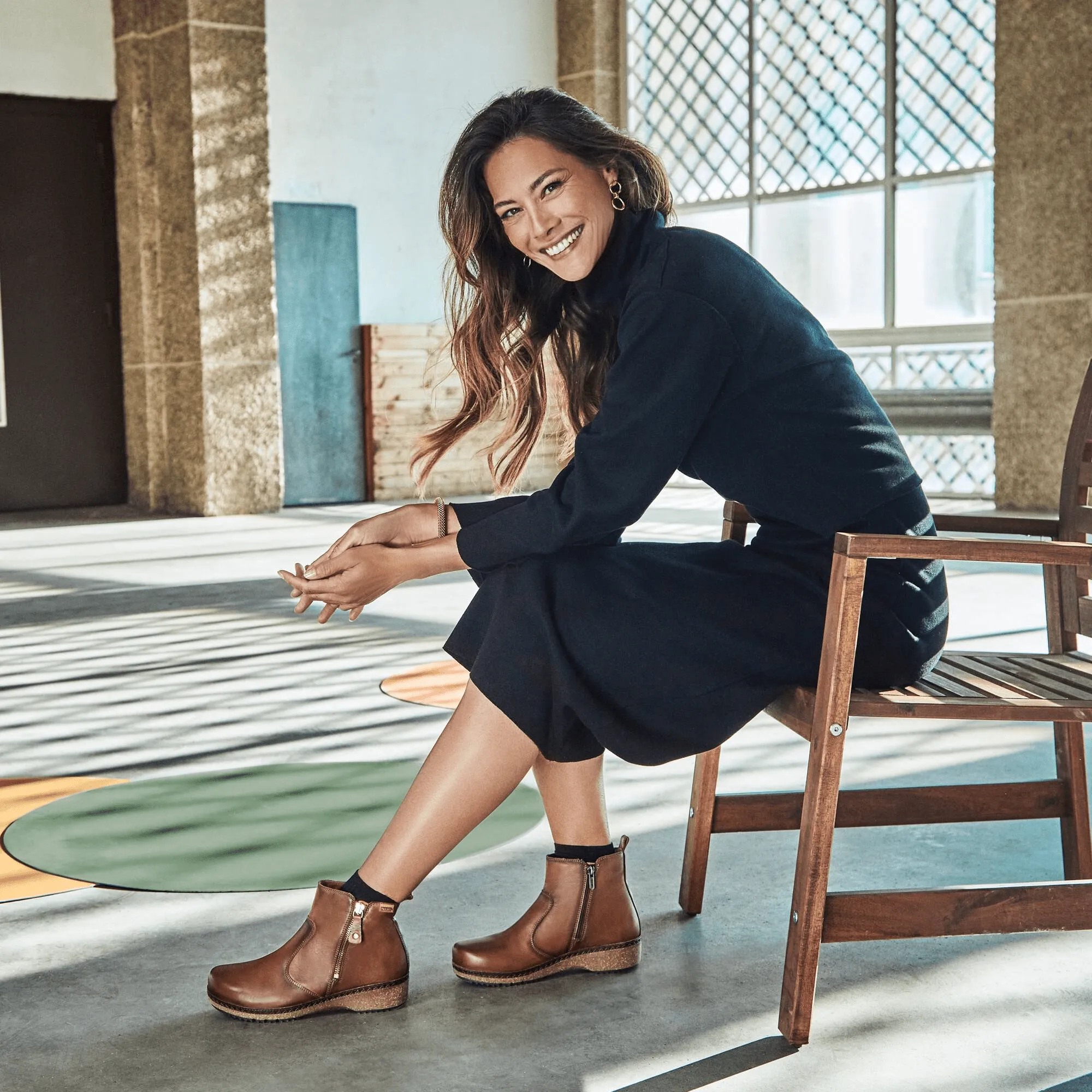 Granada Zip Boot | Leather | Cuero