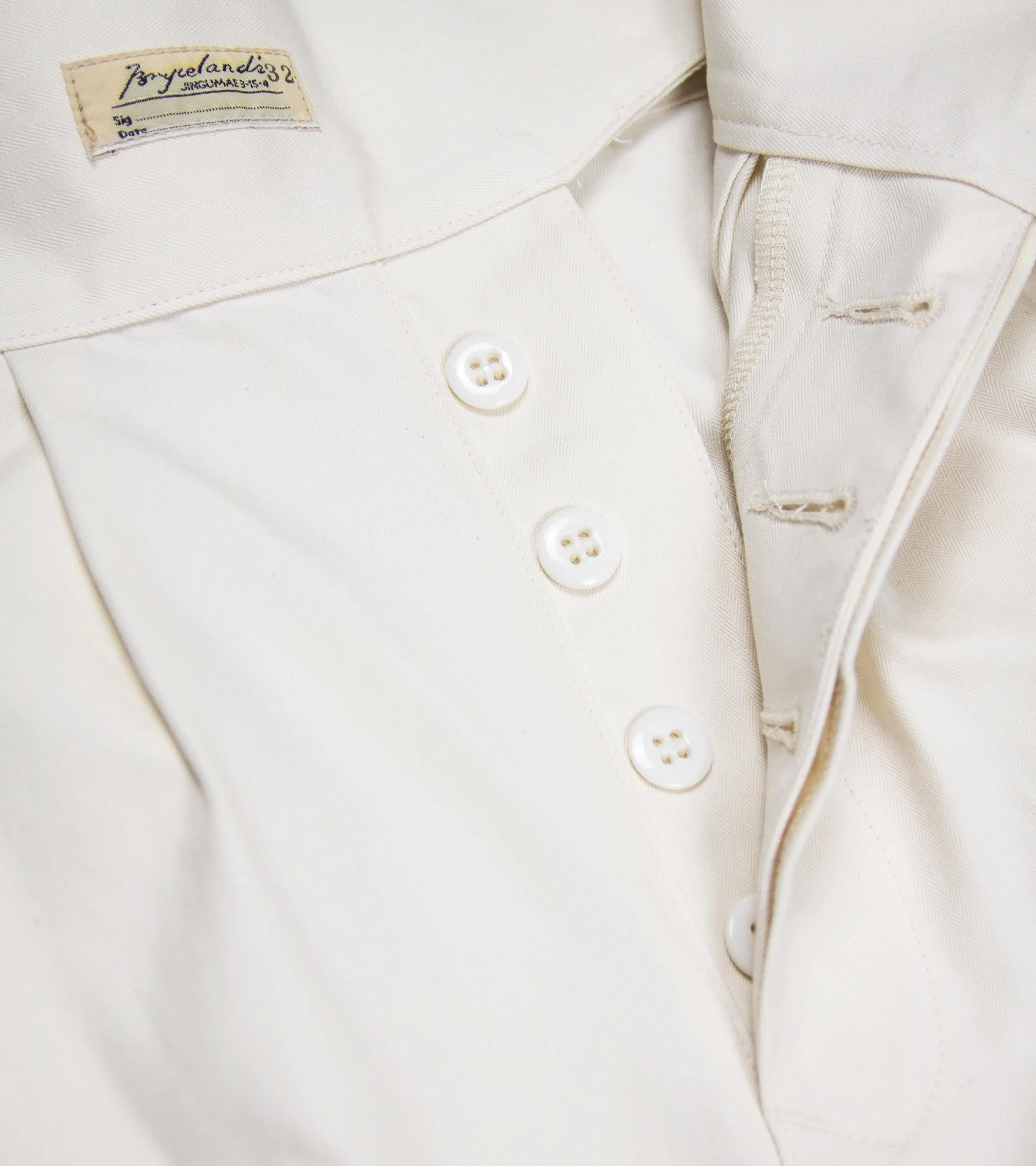 Gurkha Shorts HBT Cream