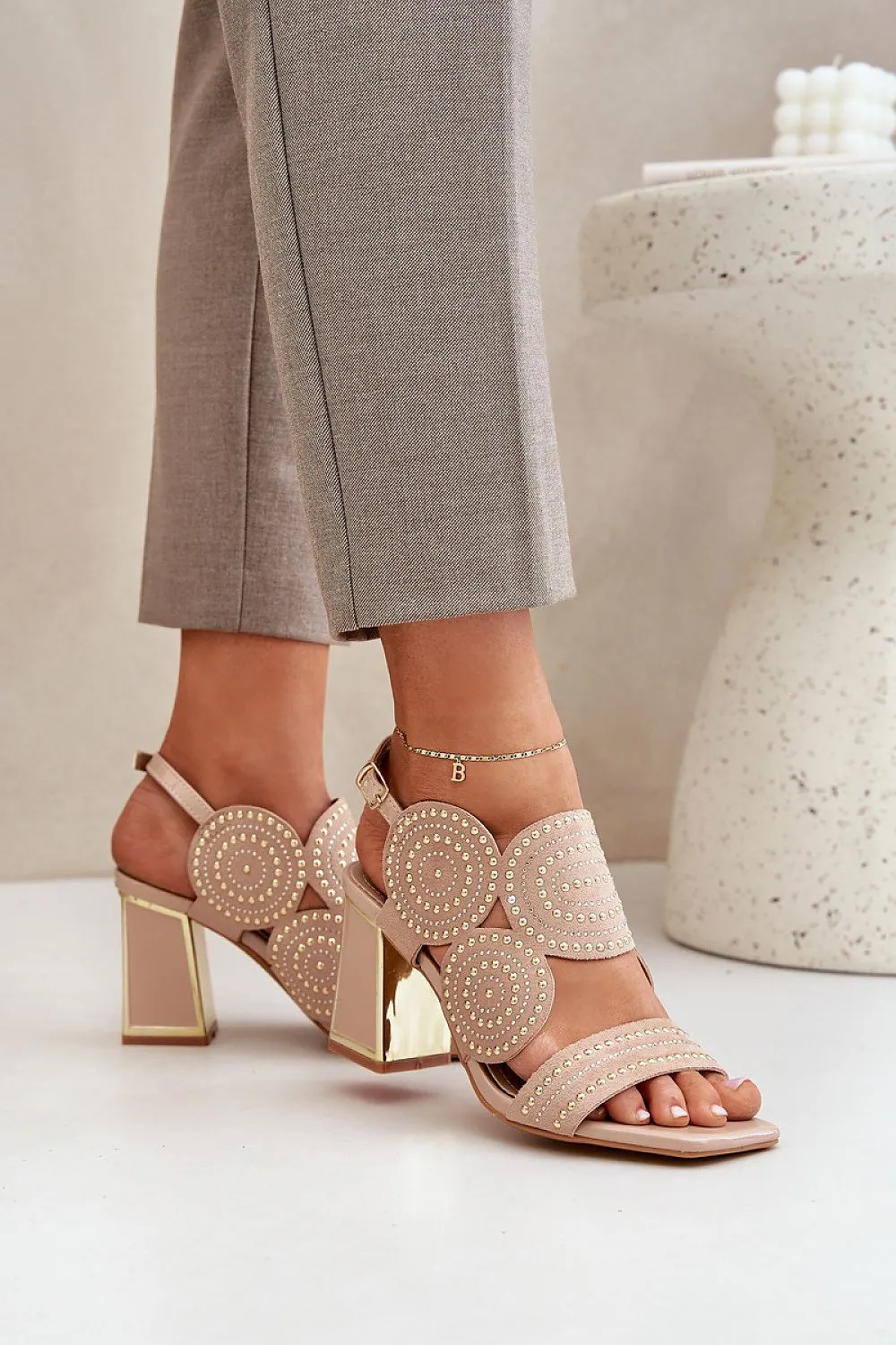 Heel sandals