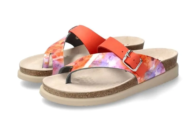 'Helen Mix' women's slide toe sandal - multicolour