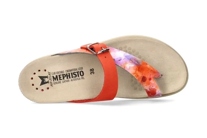 'Helen Mix' women's slide toe sandal - multicolour