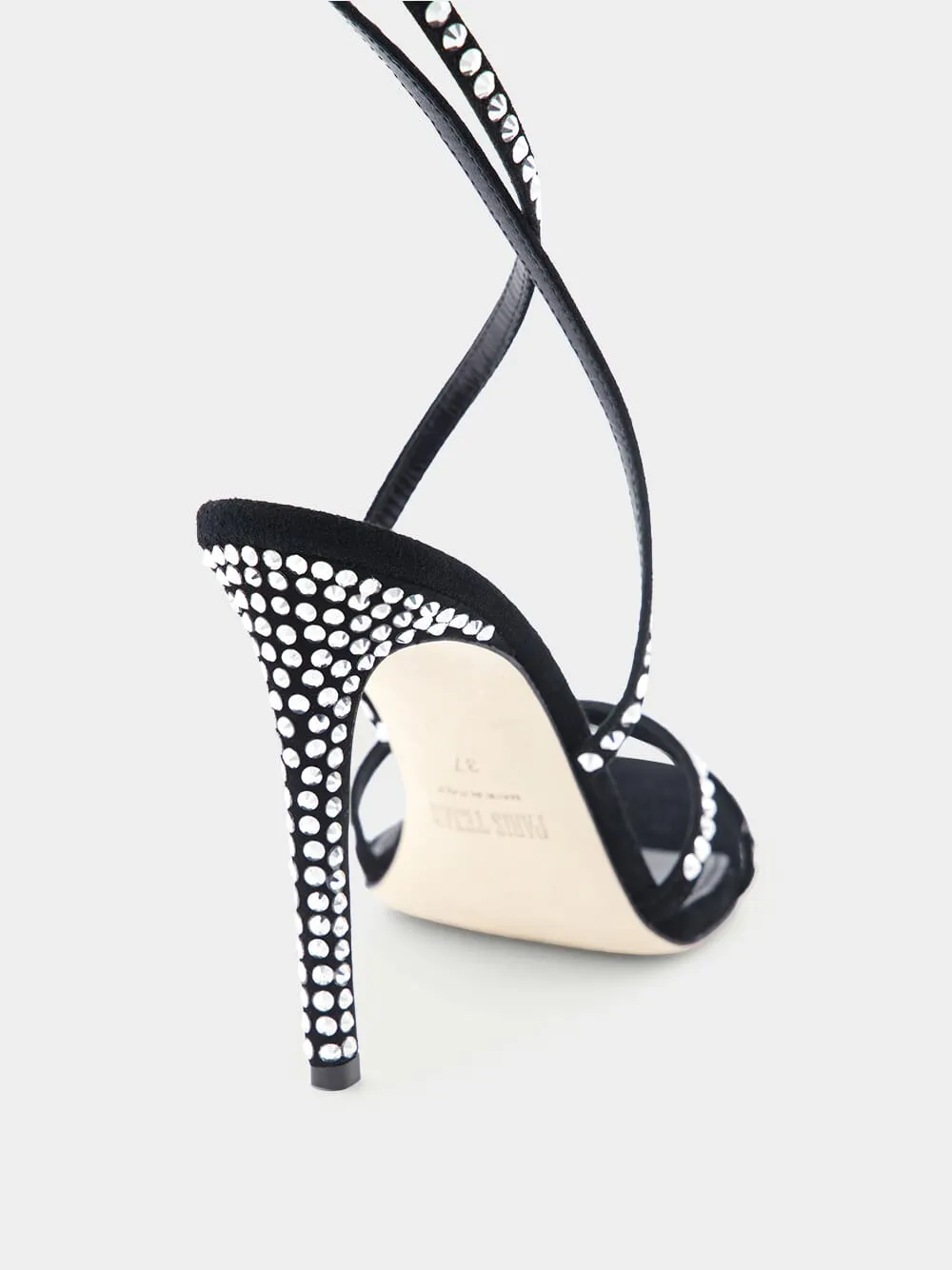 Holly Zoe 105mm Leather Sandals